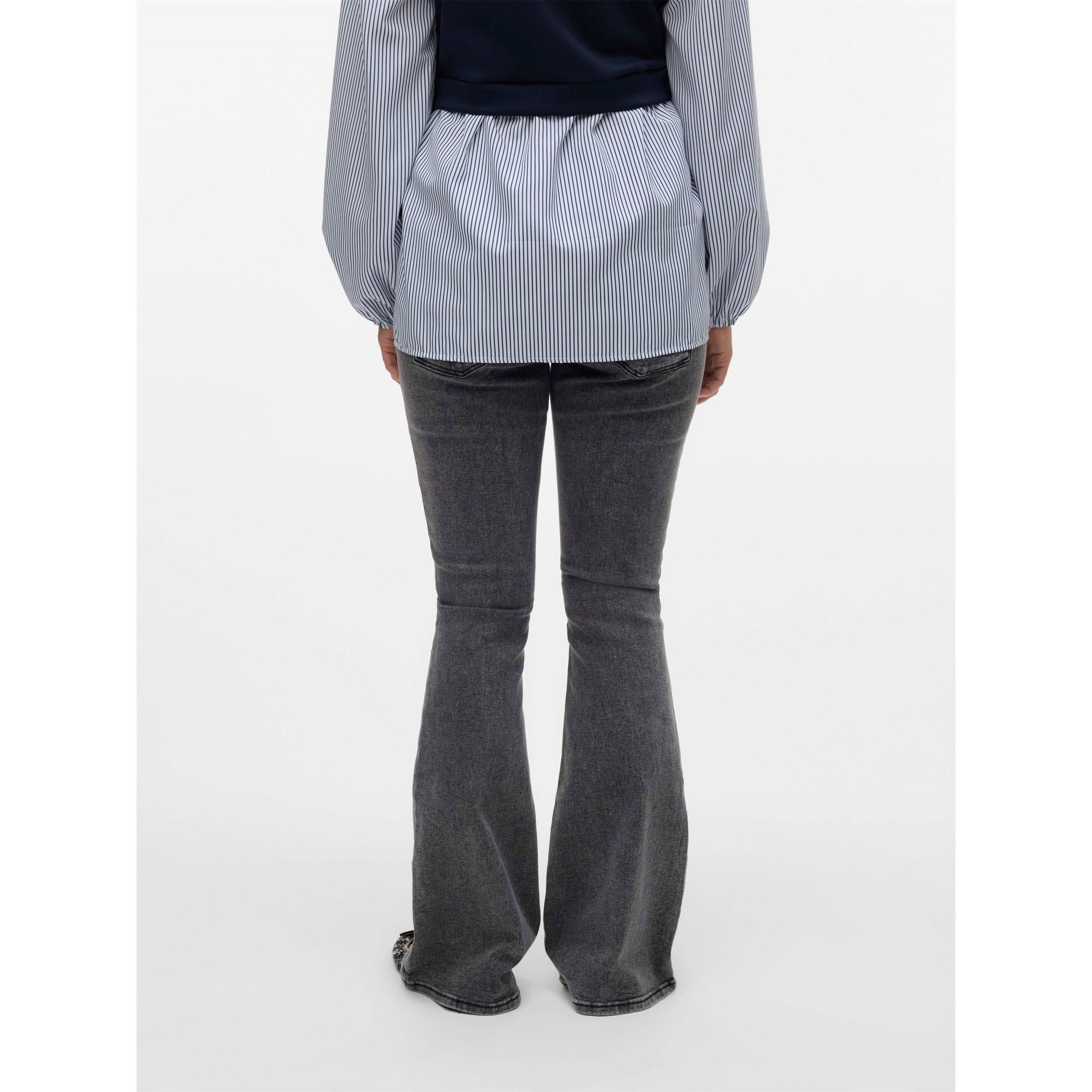 Black - Mamalicious - Bootcut Jeans - 7