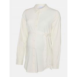 Mamalicious Long-Sleeve Patterned Shirt