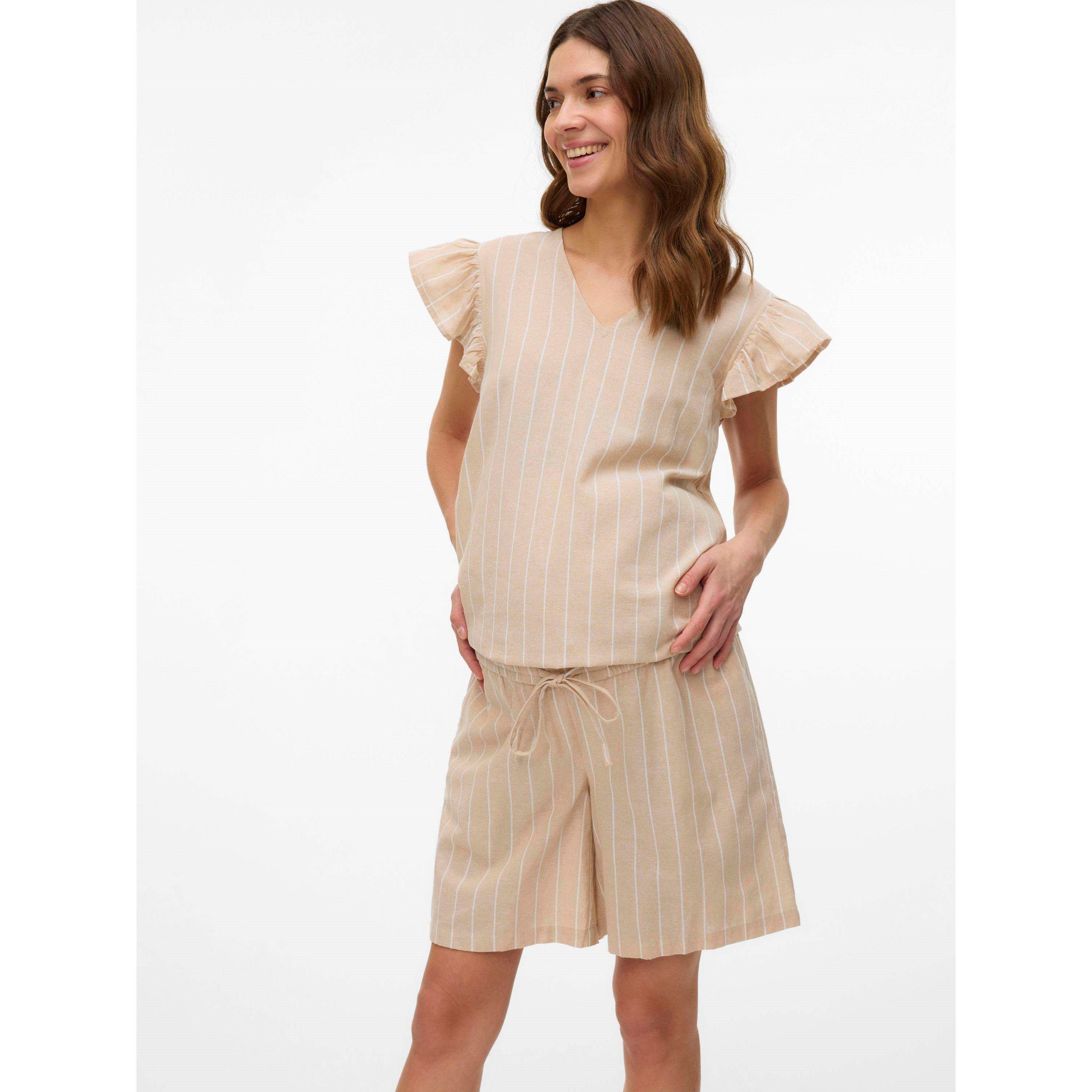 Hummus - Mamalicious - Mama Denim Shorts - 2