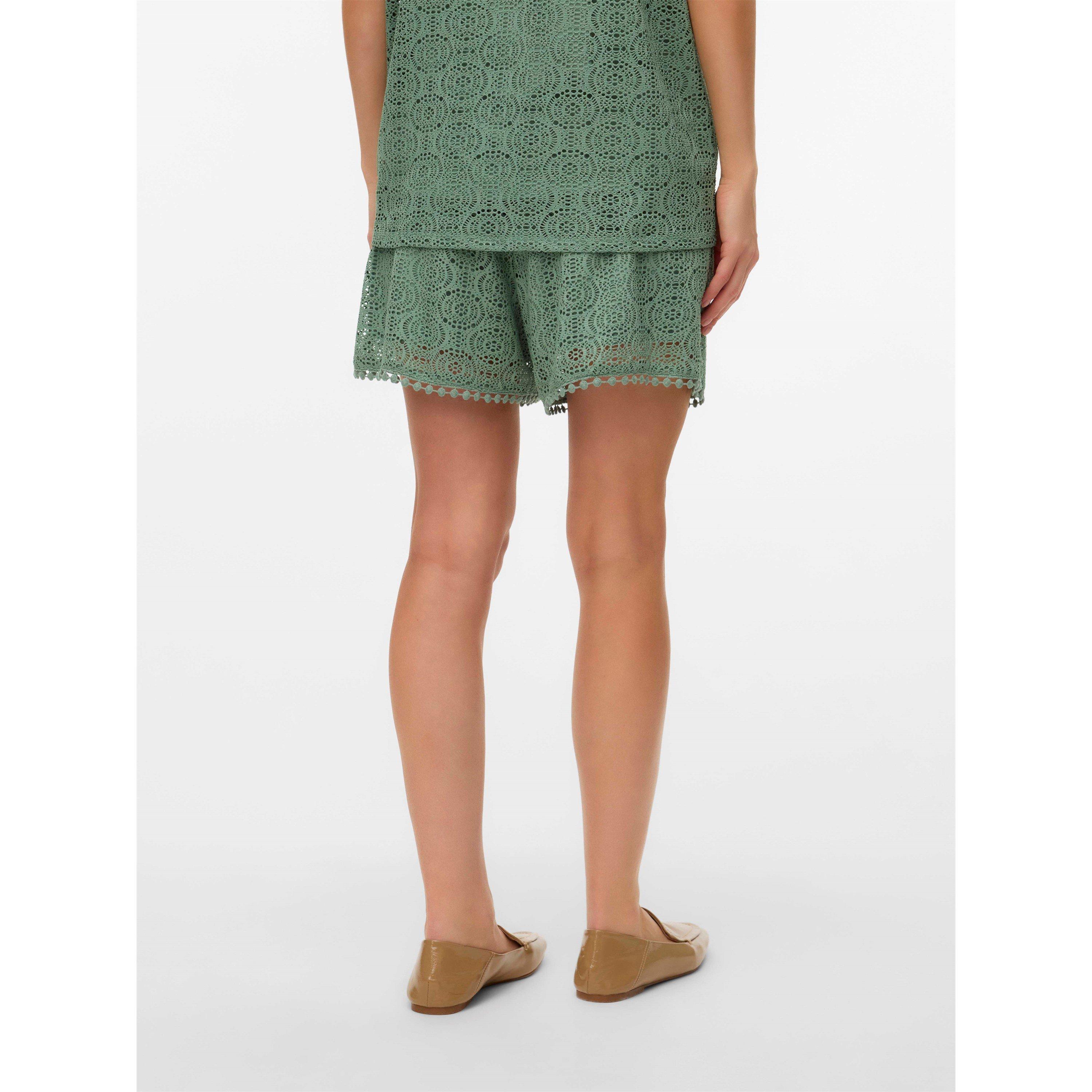 Hedge Green - Mamalicious - Denim Shorts - 6