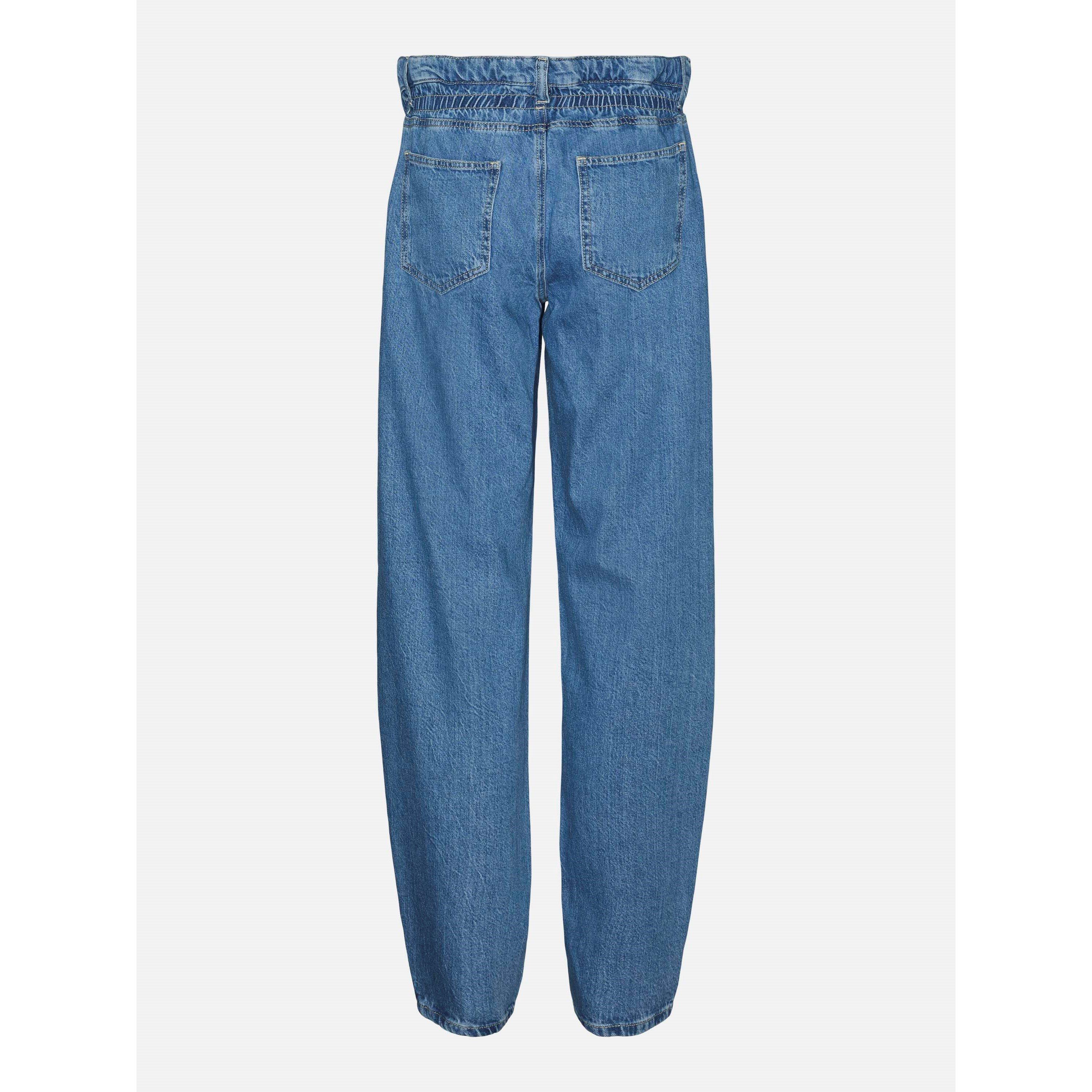 Lght Blue Denim - Mamalicious - Straight Leg Jeans - 2