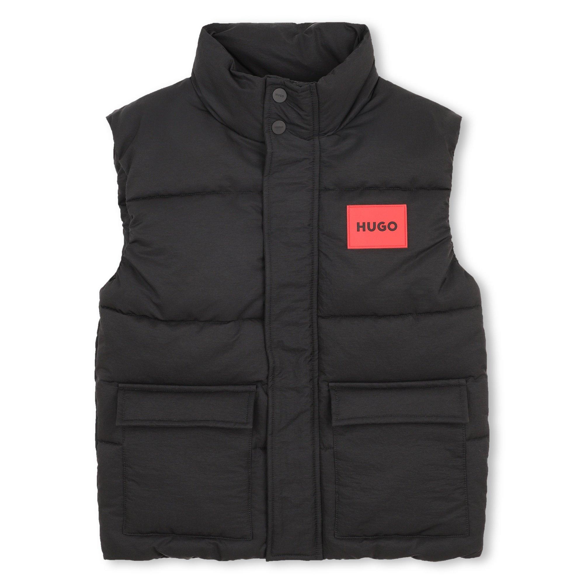 Black 09B - Hugo - Hugo Logo Gilet Jn62 - 1
