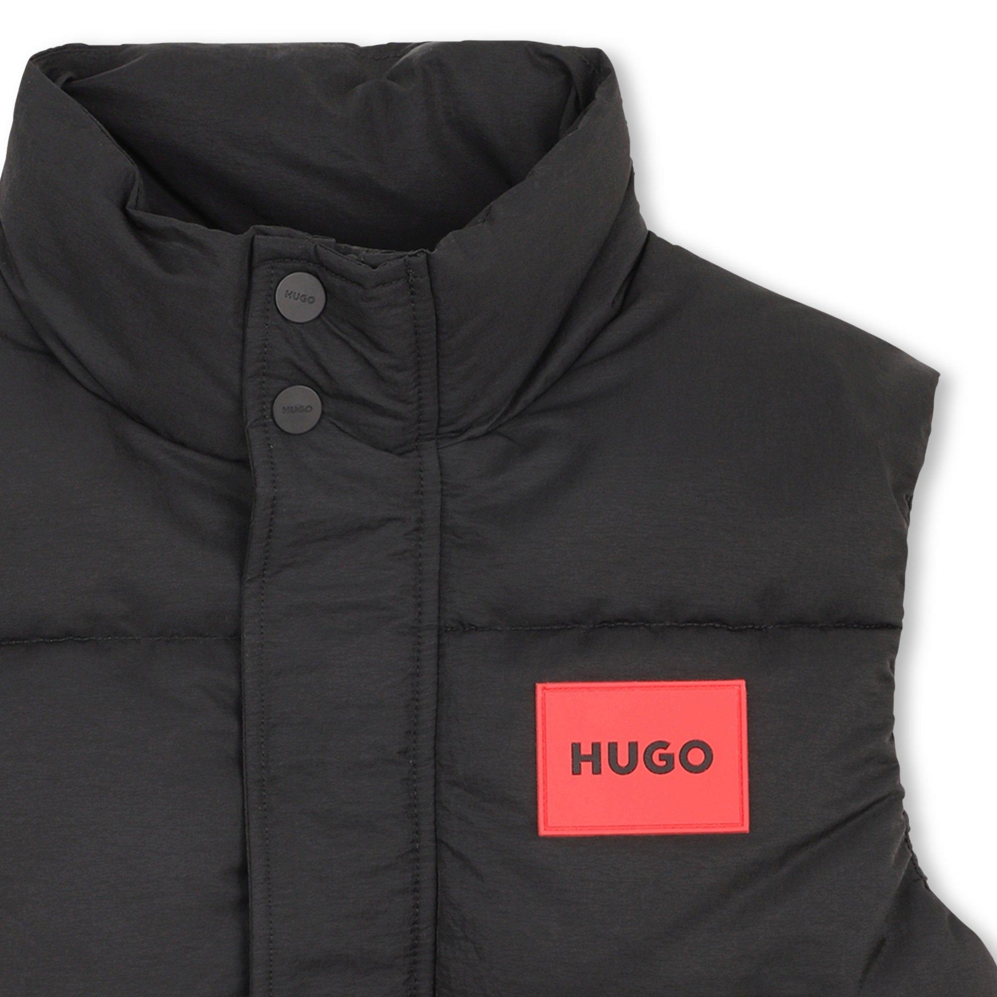 Black 09B - Hugo - Hugo Logo Gilet Jn62 - 3