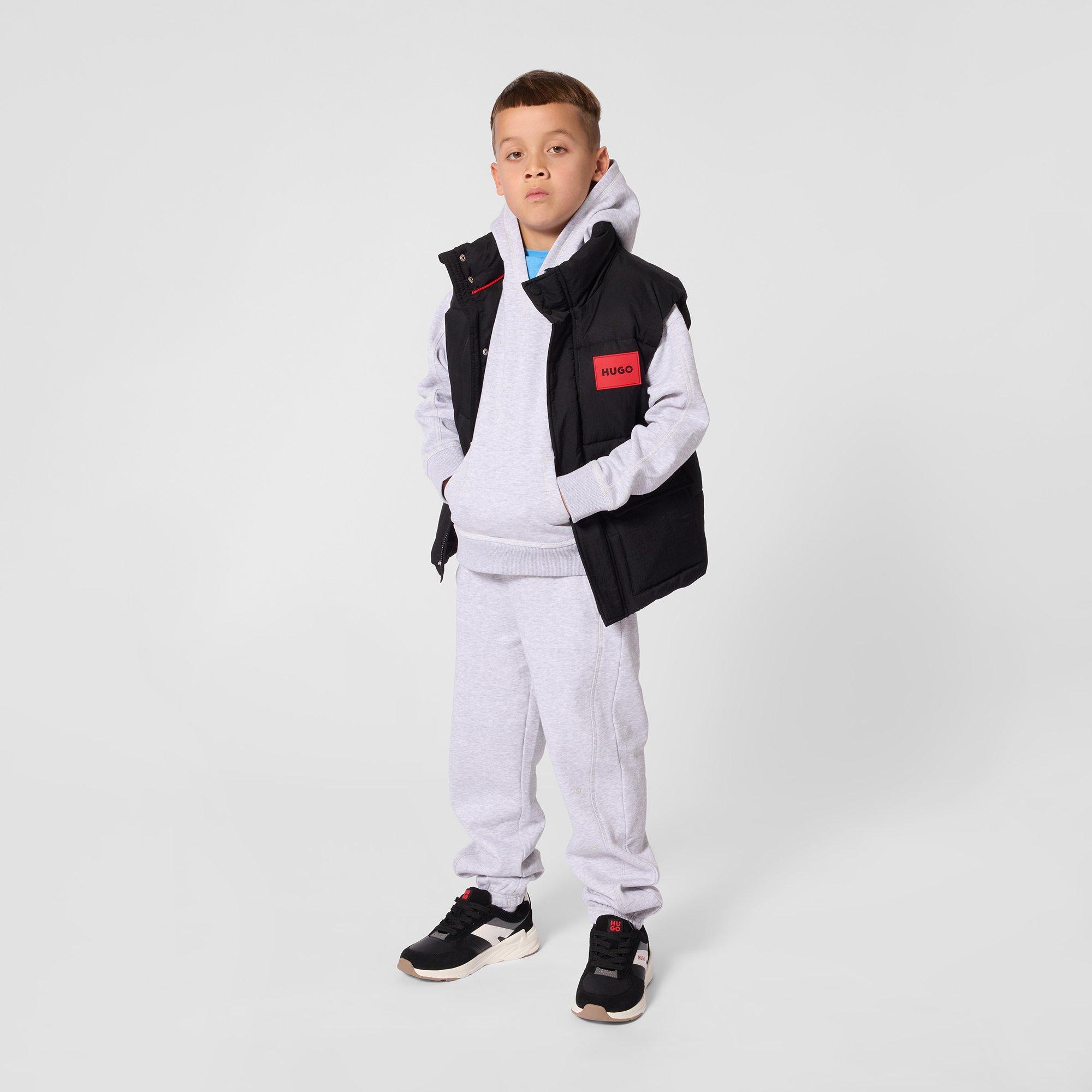 Black 09B - Hugo - Hugo Logo Gilet Jn62 - 4