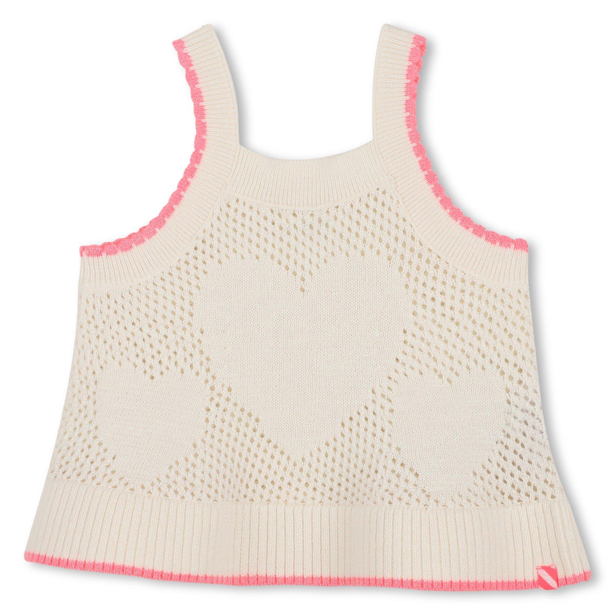 Billieblush Kids' Knitted Top - Ivory 148 - Size 12M