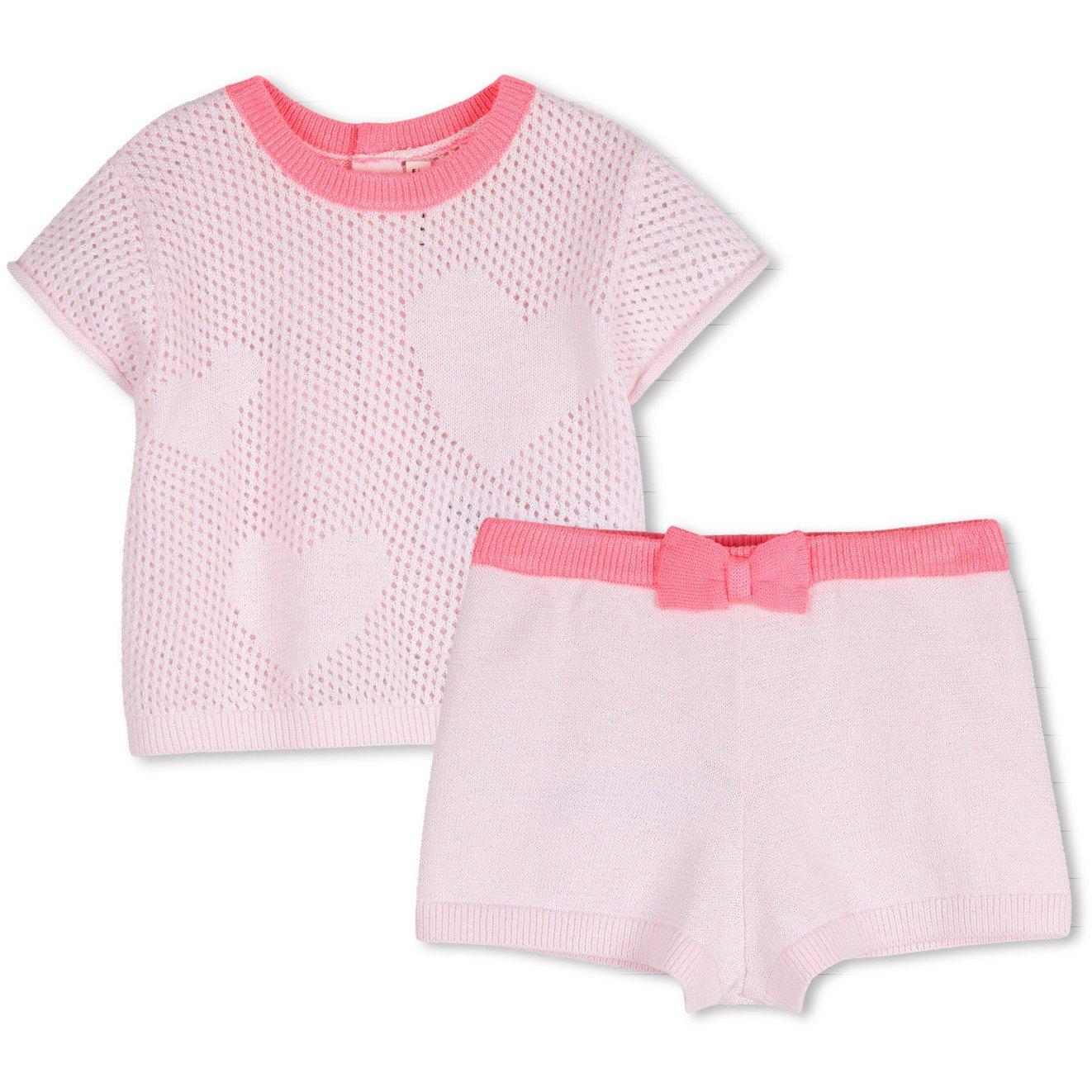 Pale Pink 44L - Billieblush - BilBlsh Crochet Set In62 - 1