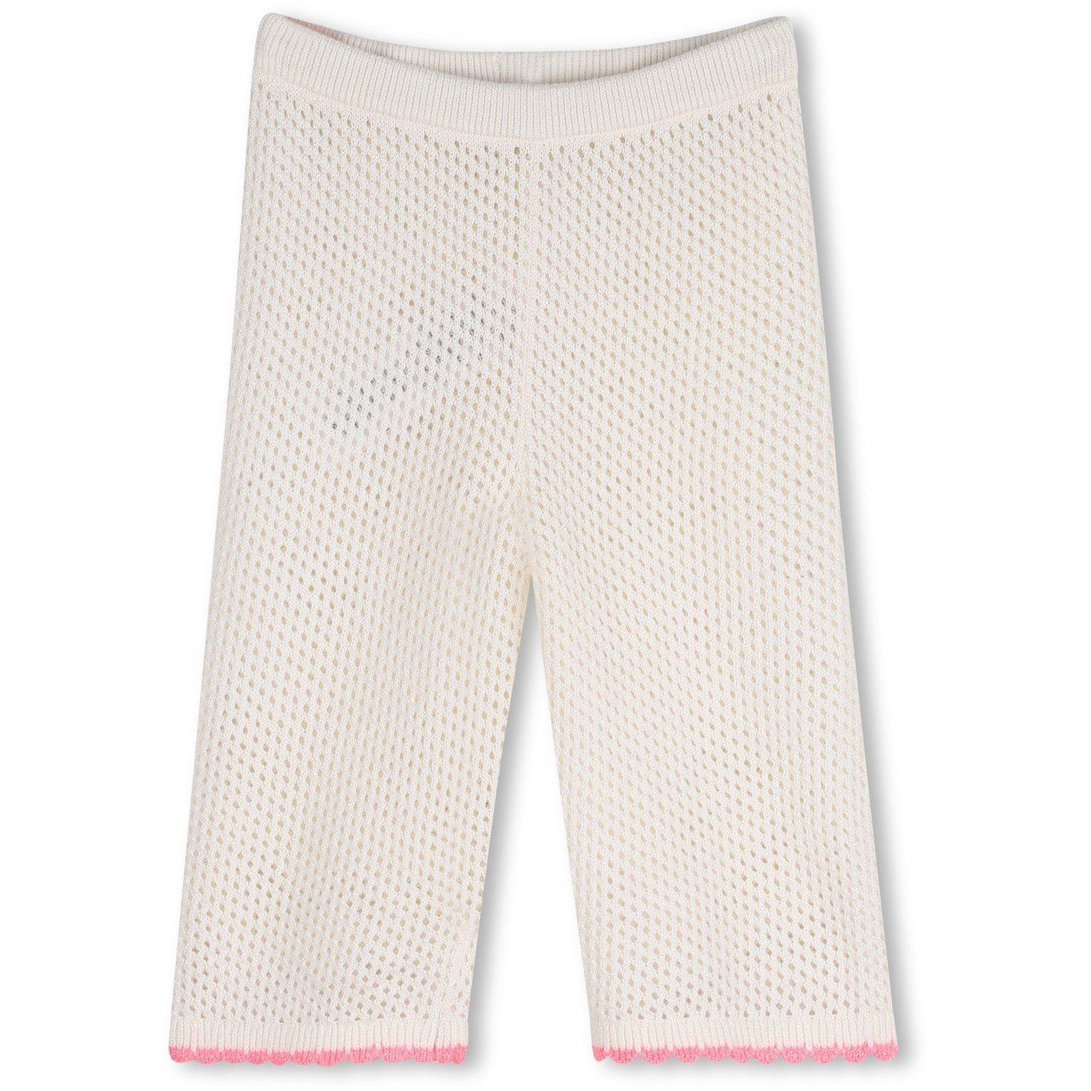 Billieblush  Kids' Knitted Shorts - Ivory 148 - 12M