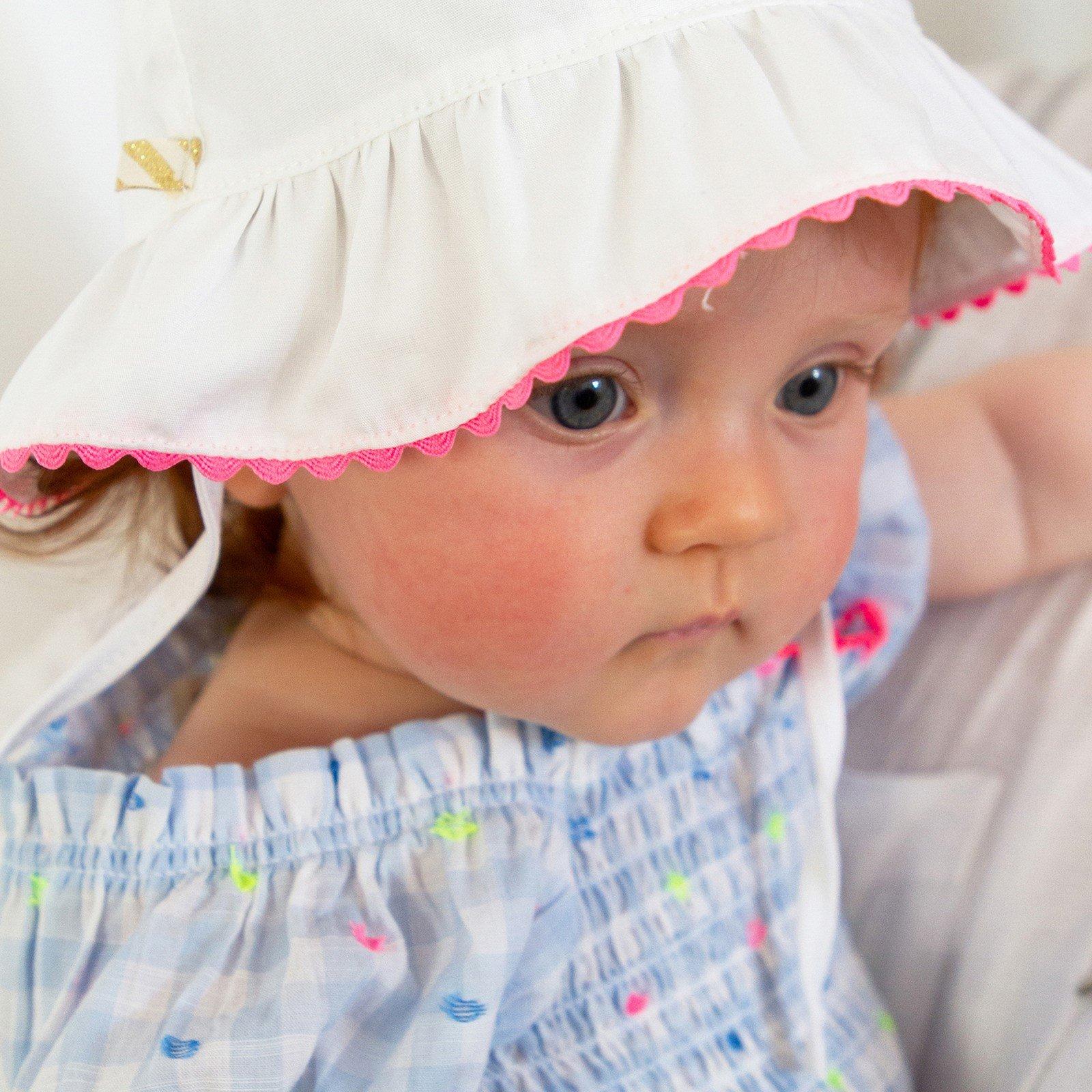 Blue White V21 - Billieblush - BilBlsh Ginghm Dress In62 - 4