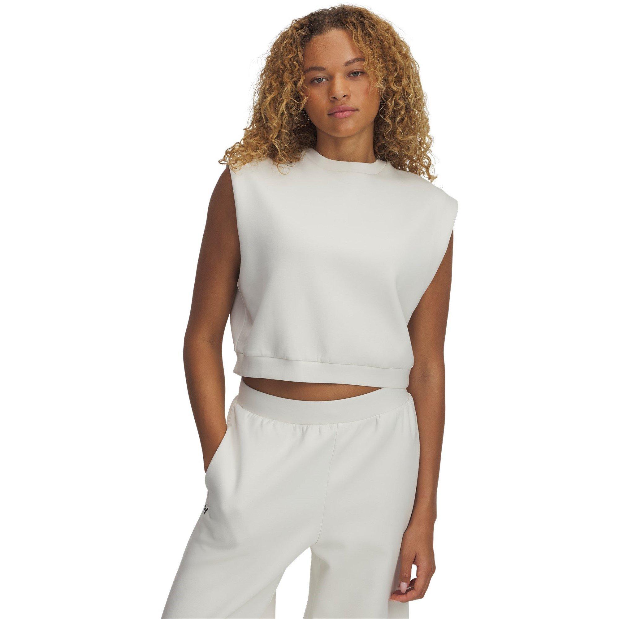 Under Armour Women's 1/4 Zip Fleece - Cream - 14 (L)
