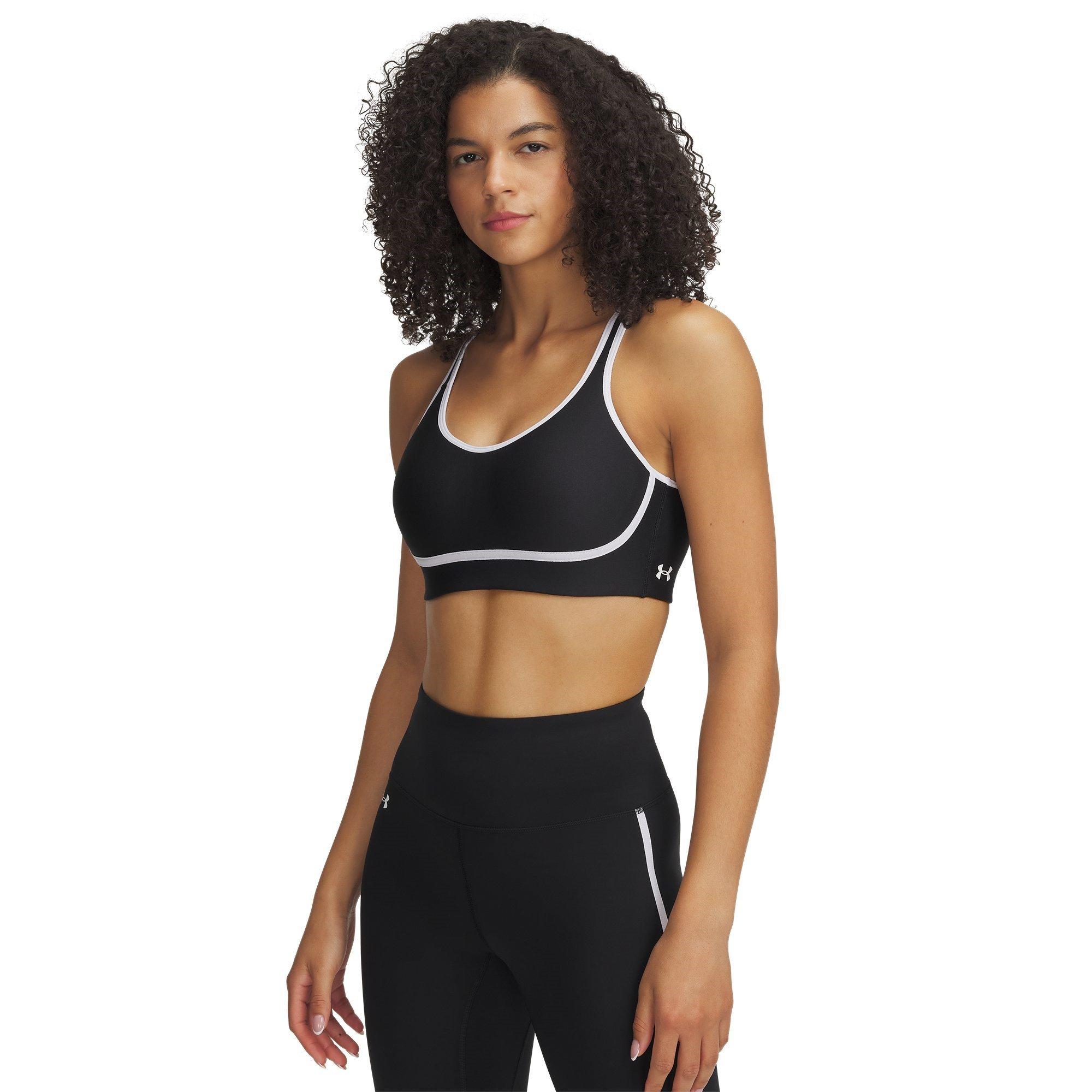 Zwart - Under Armour - Infinity Medium Impact Sports Bra - 4