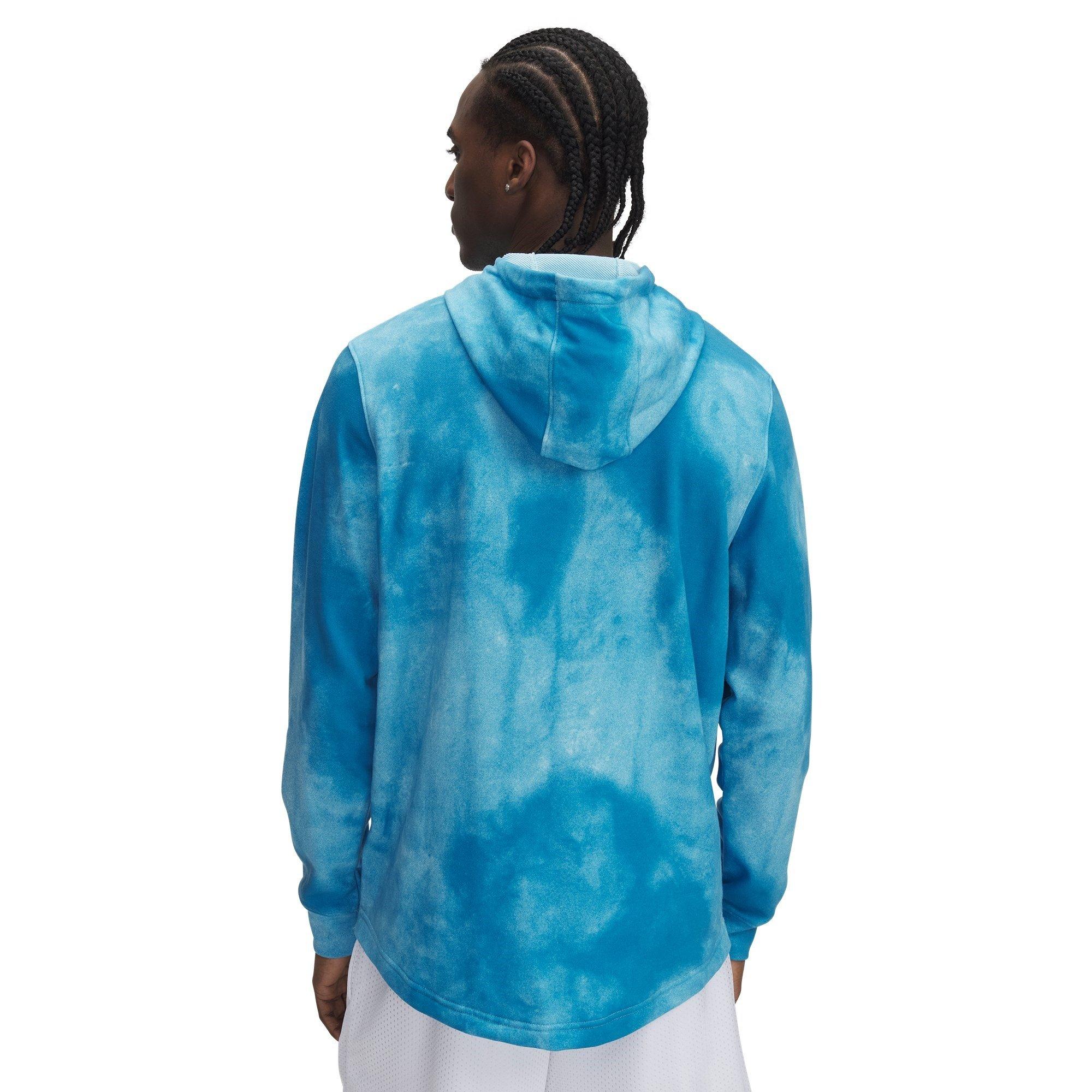 Blau - Under Armour - Terry All Over Print Quarter-Zip Fleece - 2