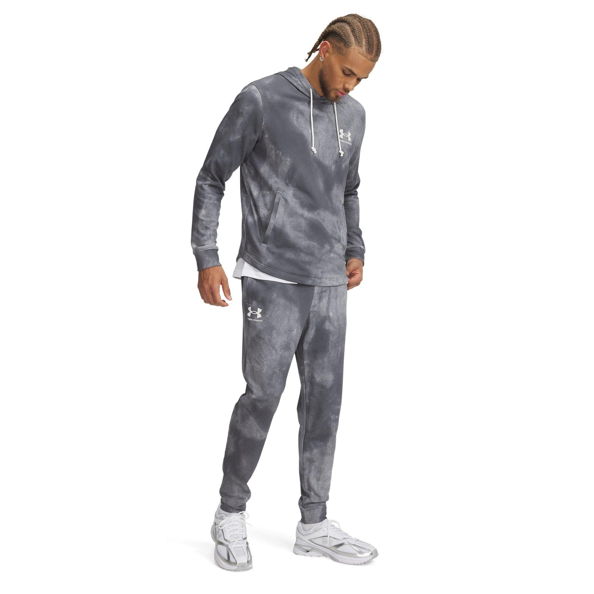 Gray - Under Armour - Men's Performance Fleece Tracksuit Bottom - 3