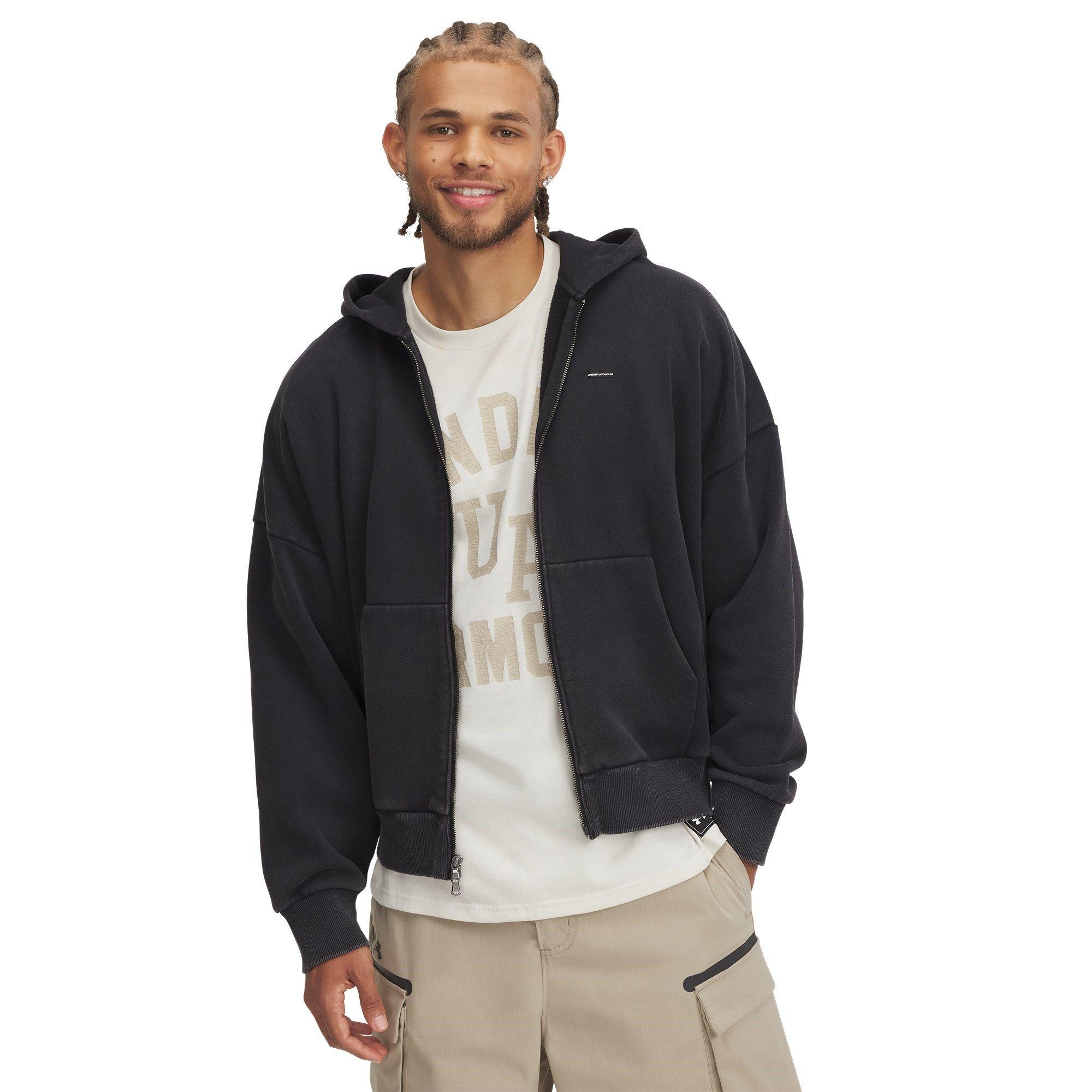 Under Armour Men's 1/4 Zip Fleece - Black - L