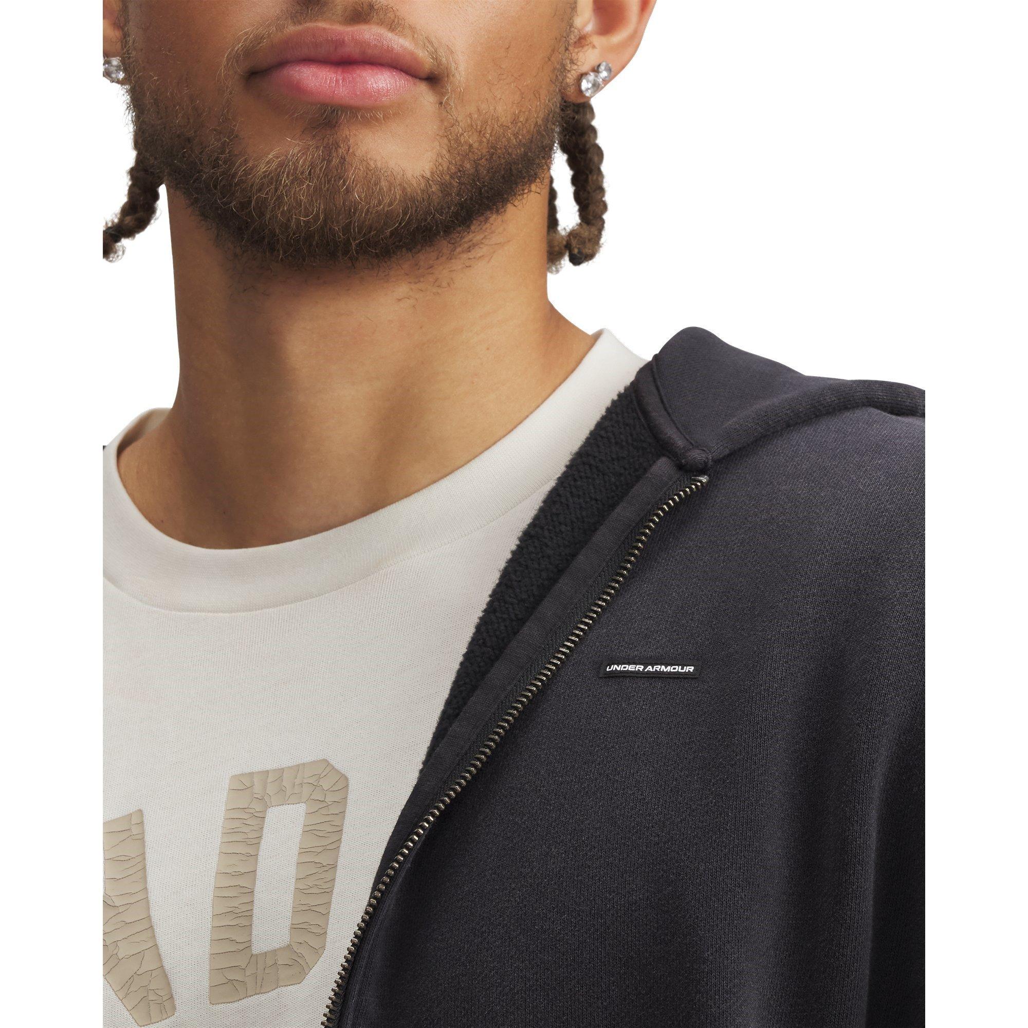 Black - Under Armour - quarter Zip Fleece - 3