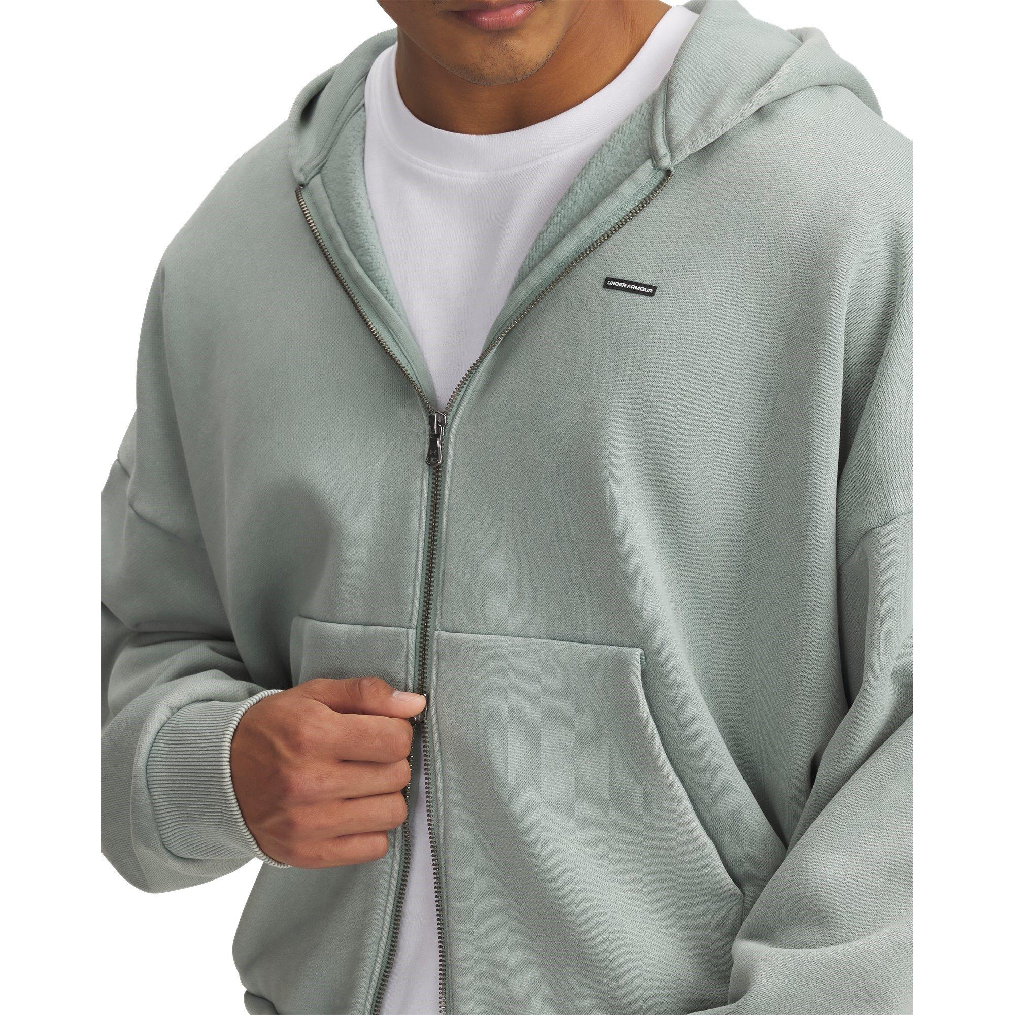 Green - Under Armour - Men's 1/4 Zip Fleece - 3