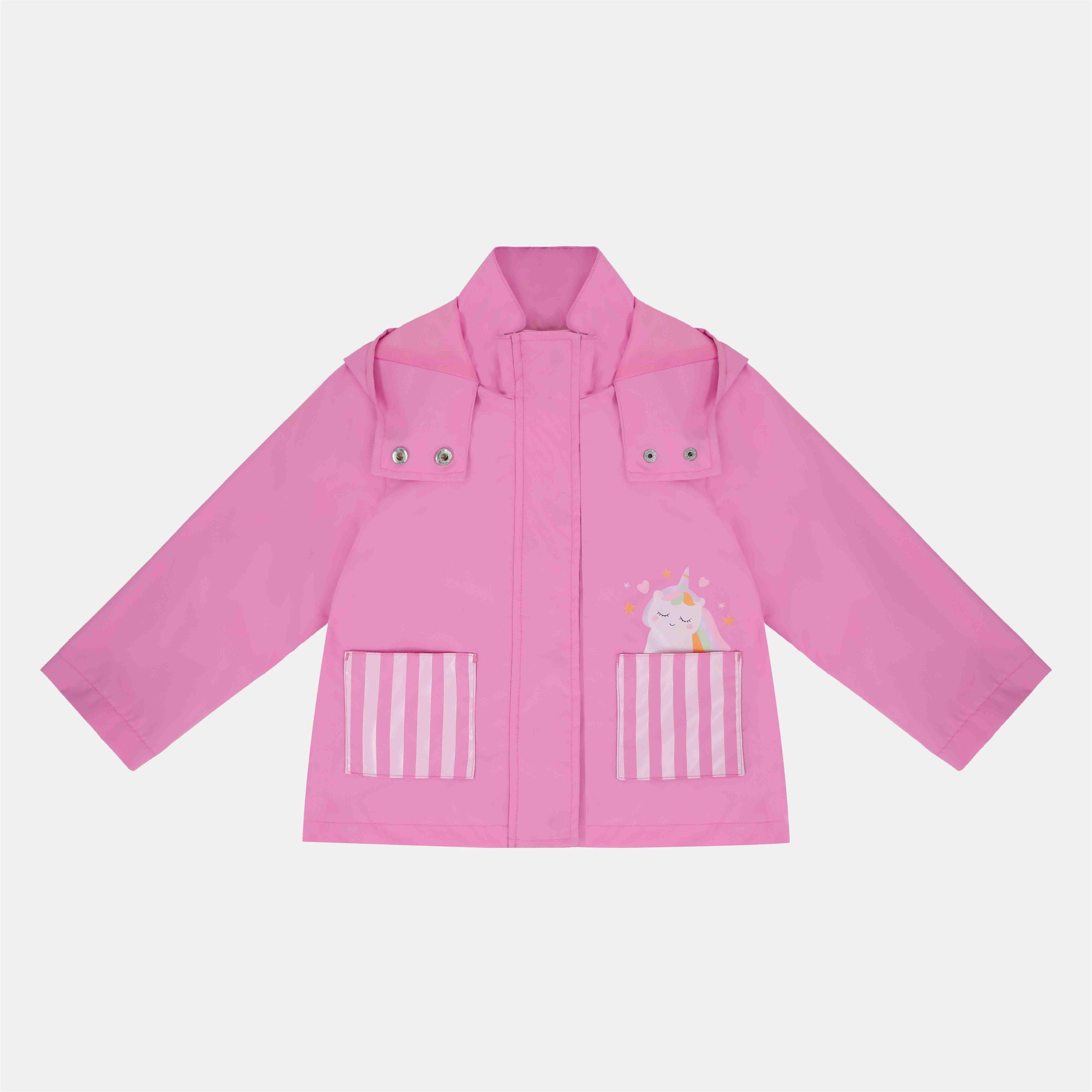 Unicorn - Gelert - Kids' All-Weather Waterproof Animal Print Full Zip Jacket - 1