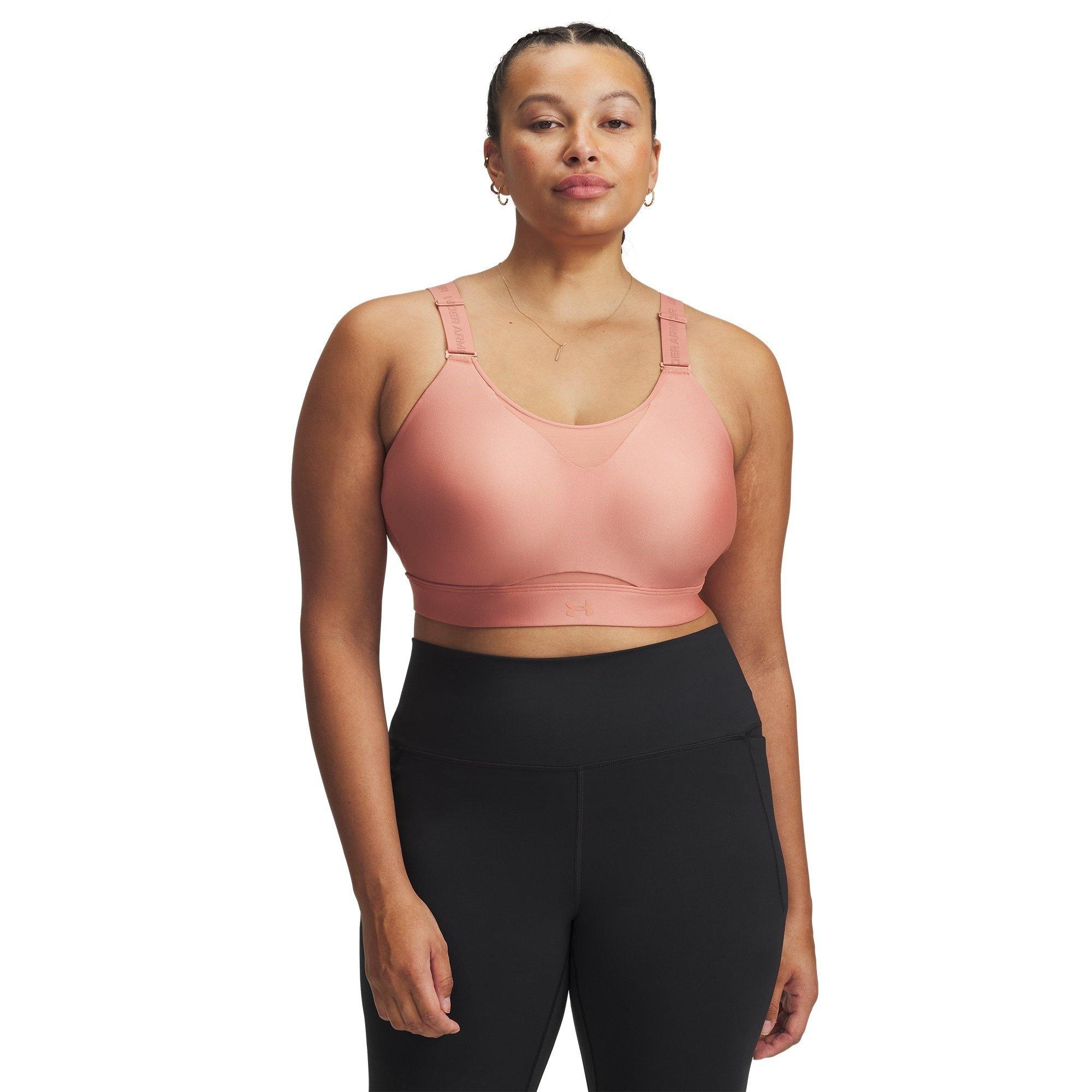Under Armour Women's Infin High Impact Sports Bra - Pink - XS (A-C)