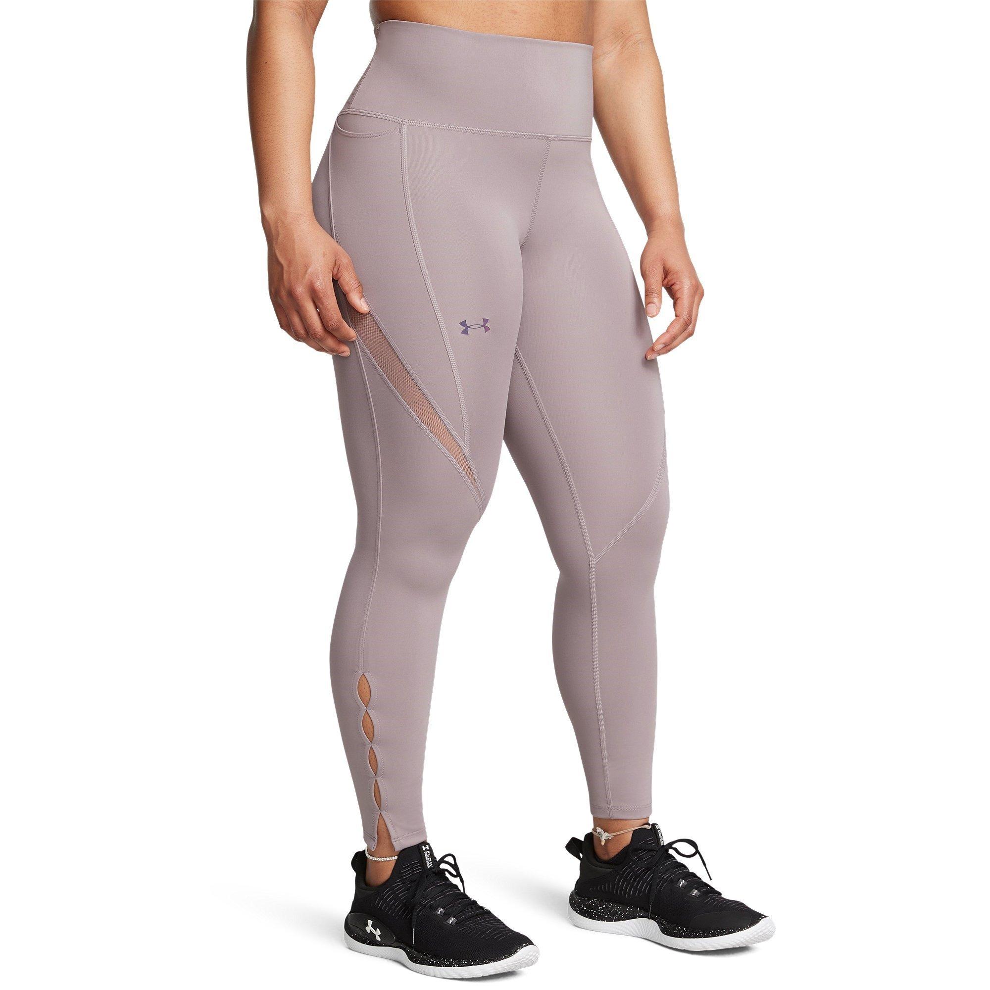 Gray - Under Armour - Elite Vent Legging - 3