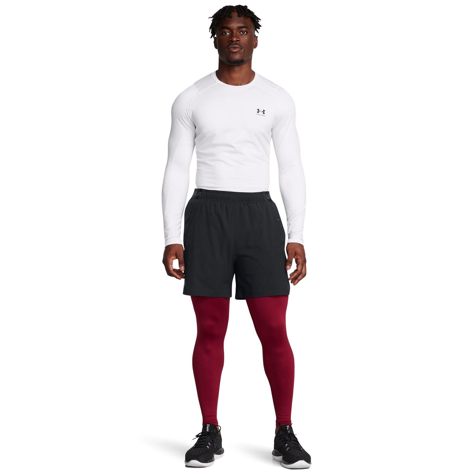 Red - Under Armour - CG Elite Leggings - 5