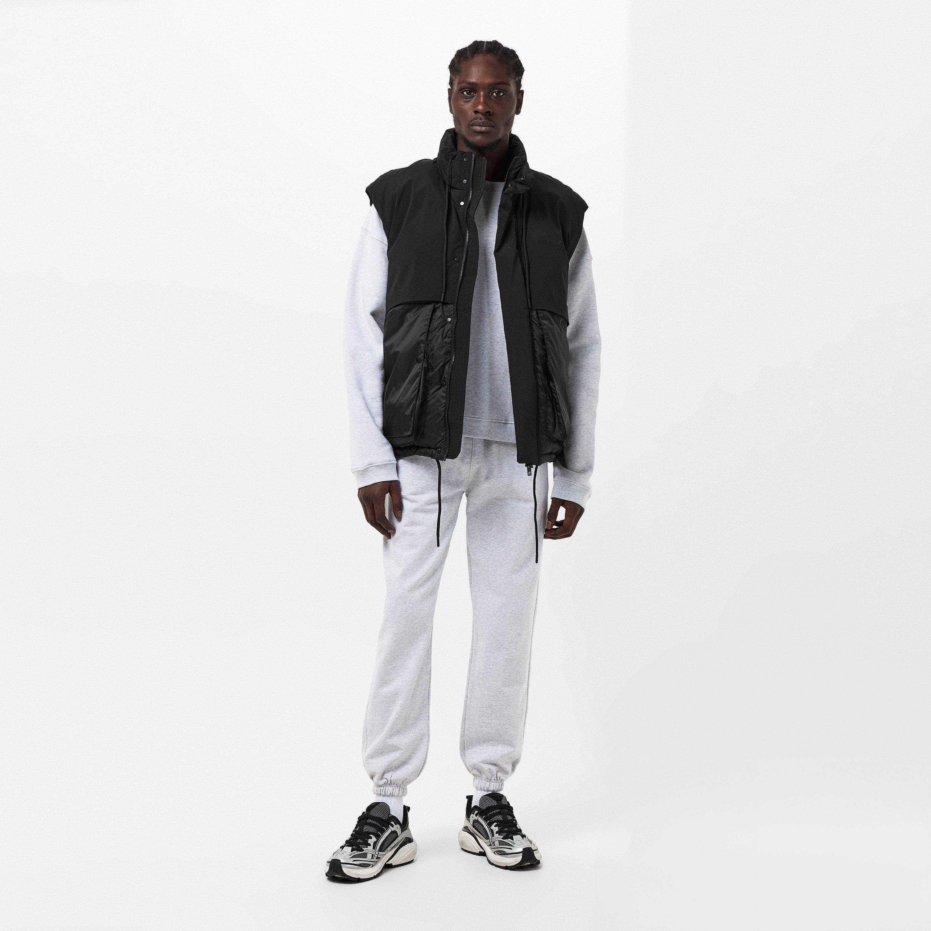 Jet Black - Represent - Men's Thermal Padded Sleeveless Gilet - 6