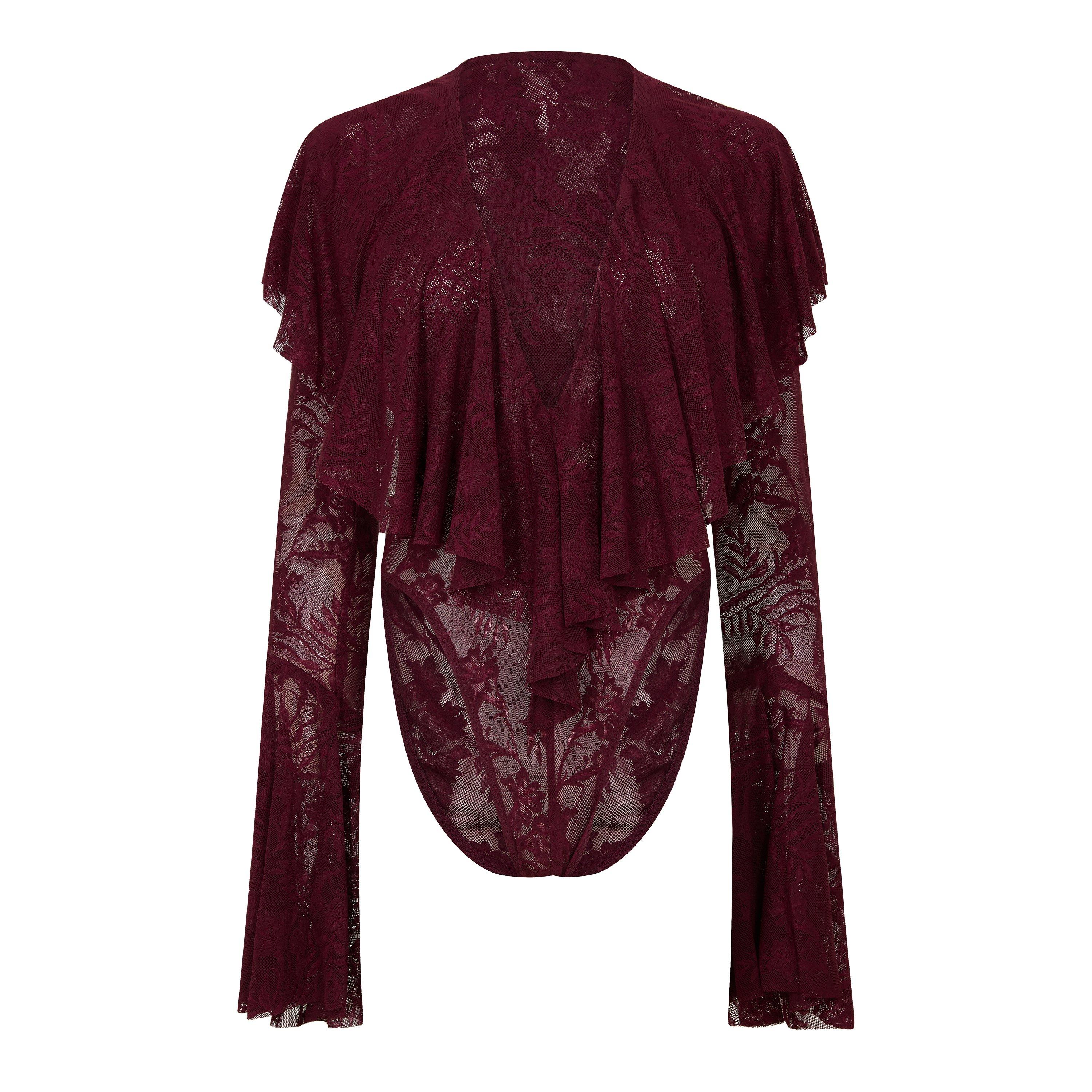 Plum - Norma Kamali - NK Deep V Body Ld61 - 1
