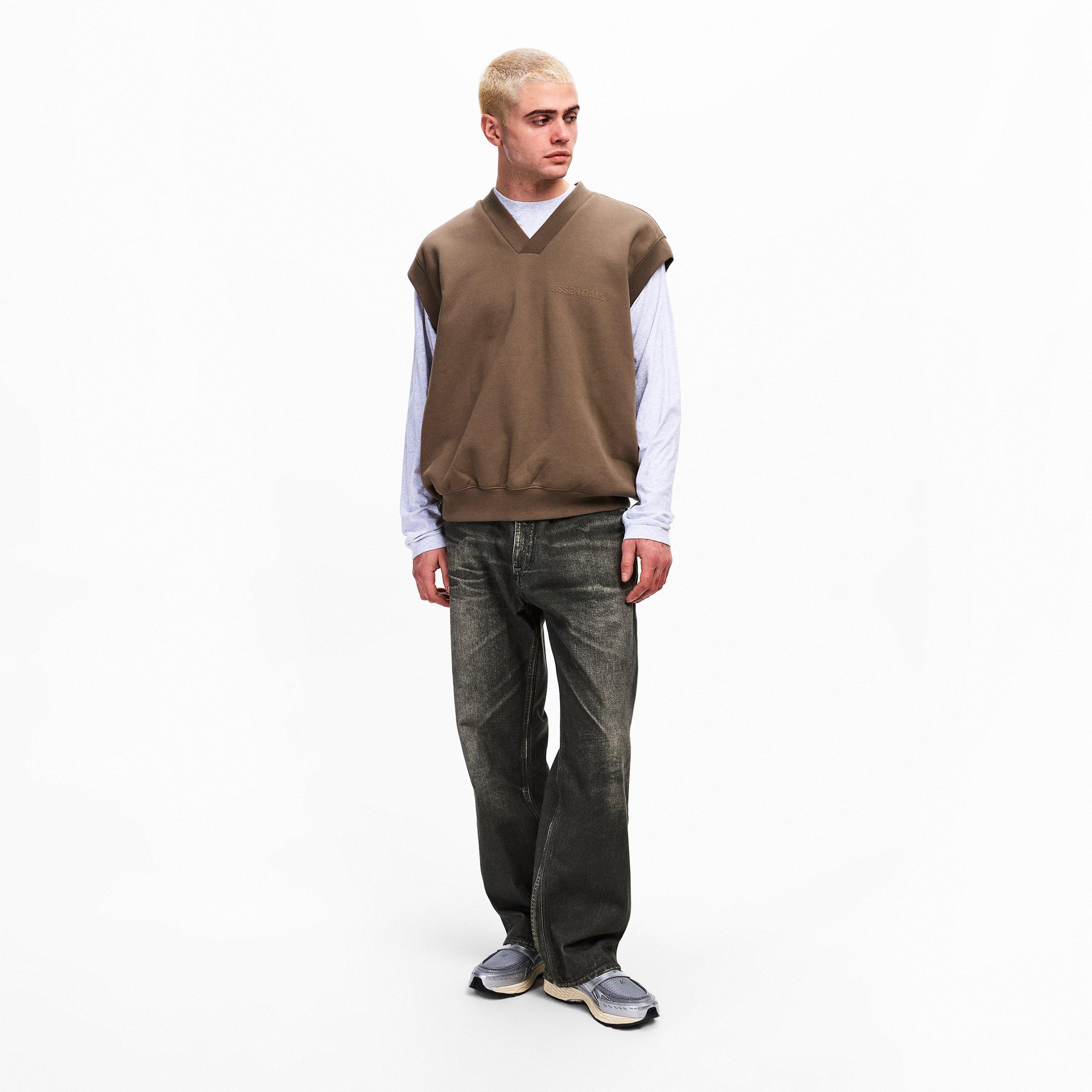 Wood - Fear Of God Essentials - Men's Knitted Sweater Vest - 6