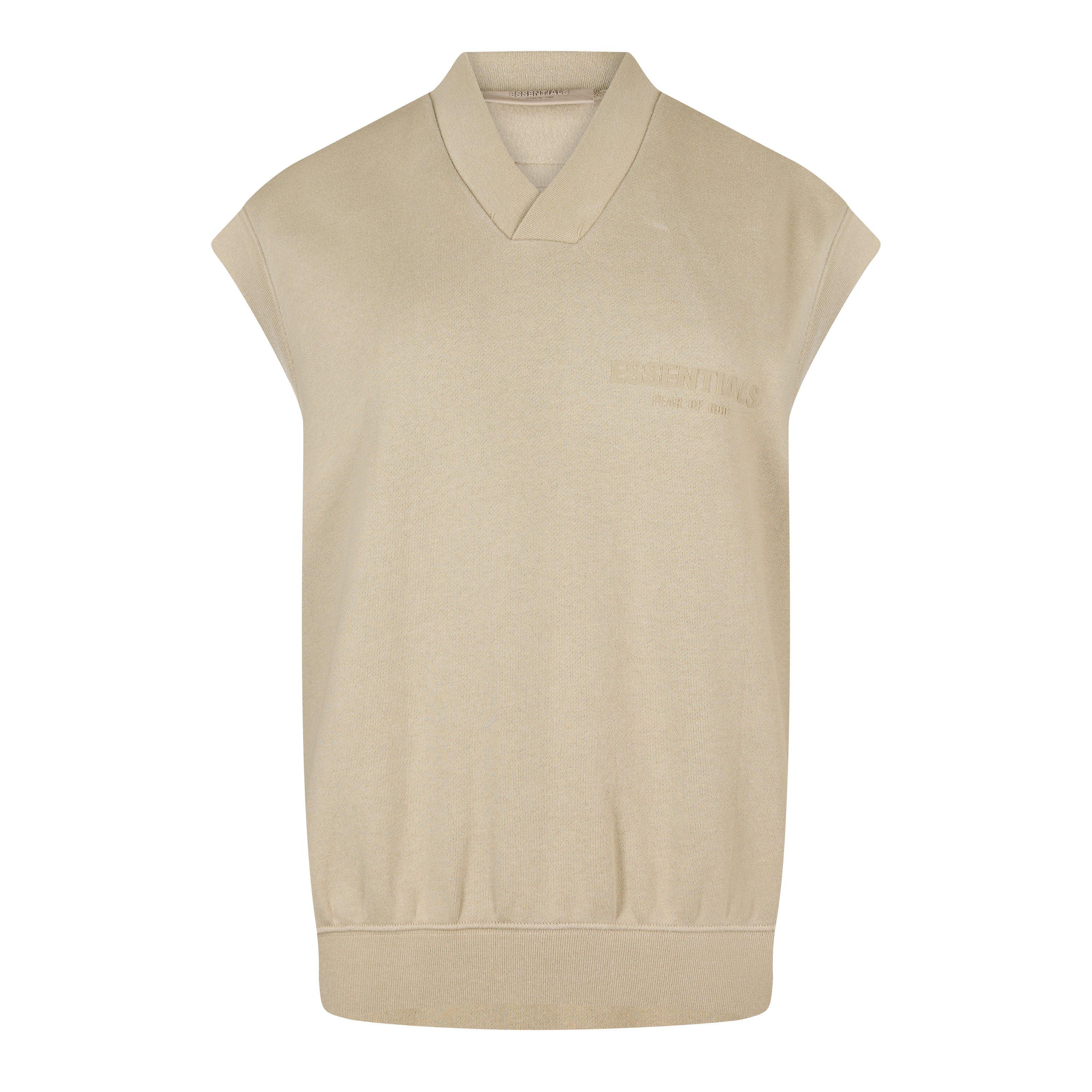 Fear Of God Essentials Women's Knitted Sweater Vest - Smoke - 8 (XS)