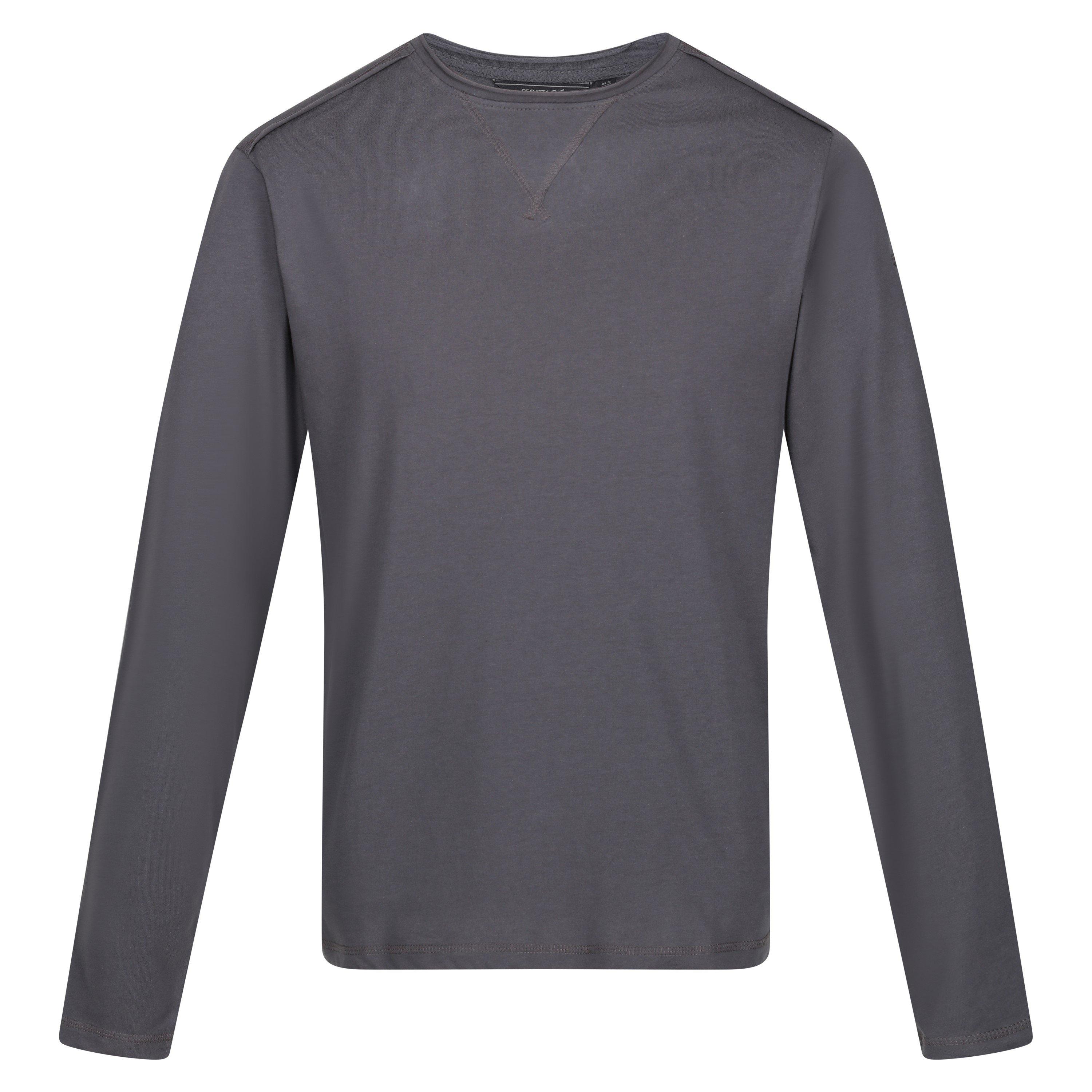 Dark Grey - Regatta - Men's Karter II Long Sleeve Shirt - 1