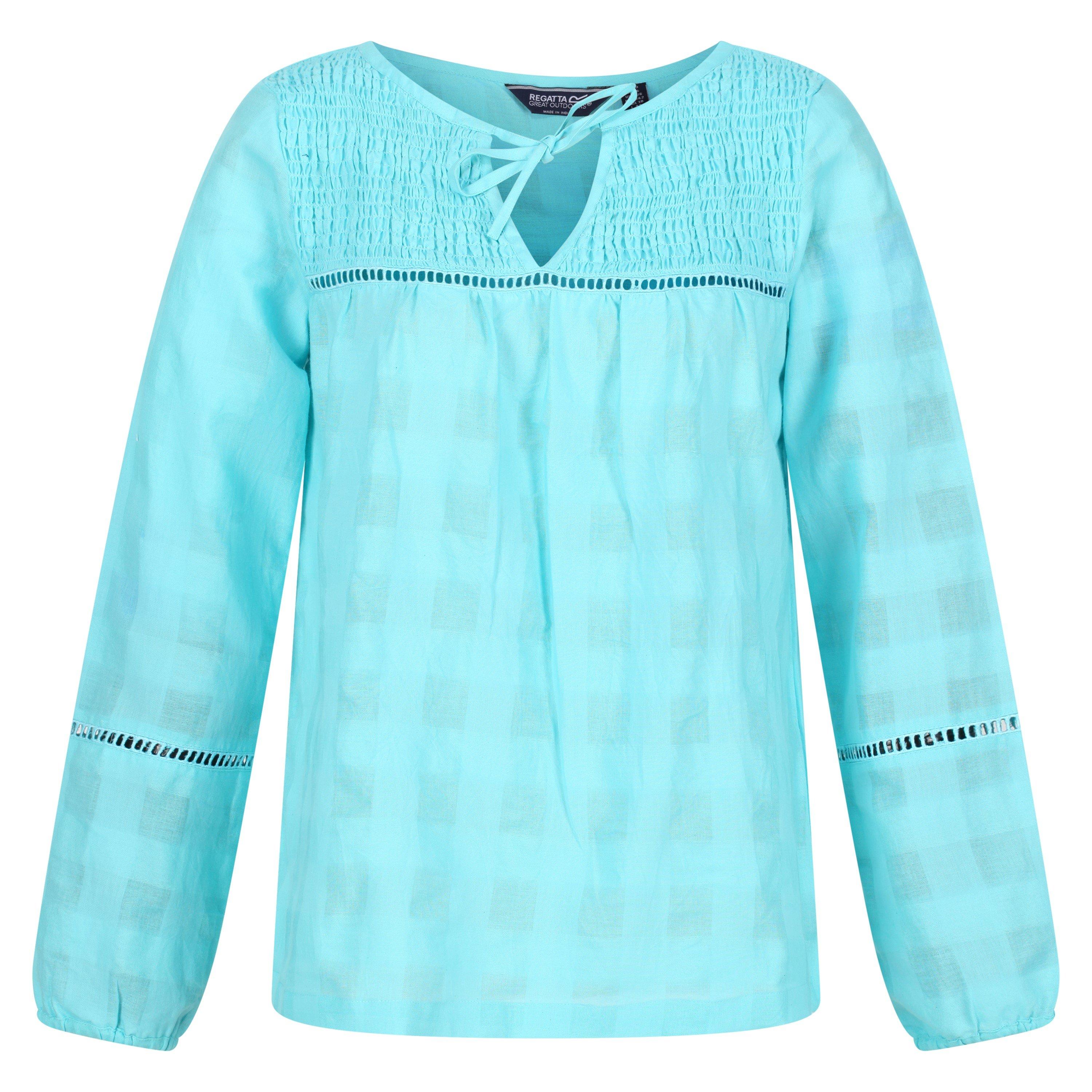 Regatta Women's Calluna Long Sleeve Shirt - Seascape - 16 (XL)