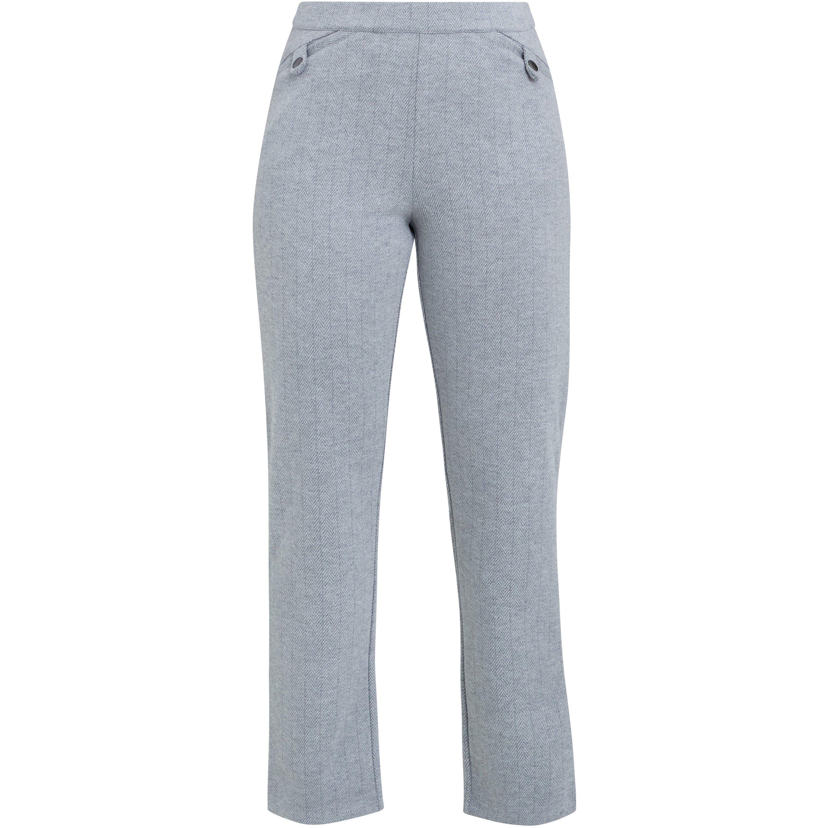 Gina Bacconi Women's Anna-Maria Tailored Trouser - Grey - L