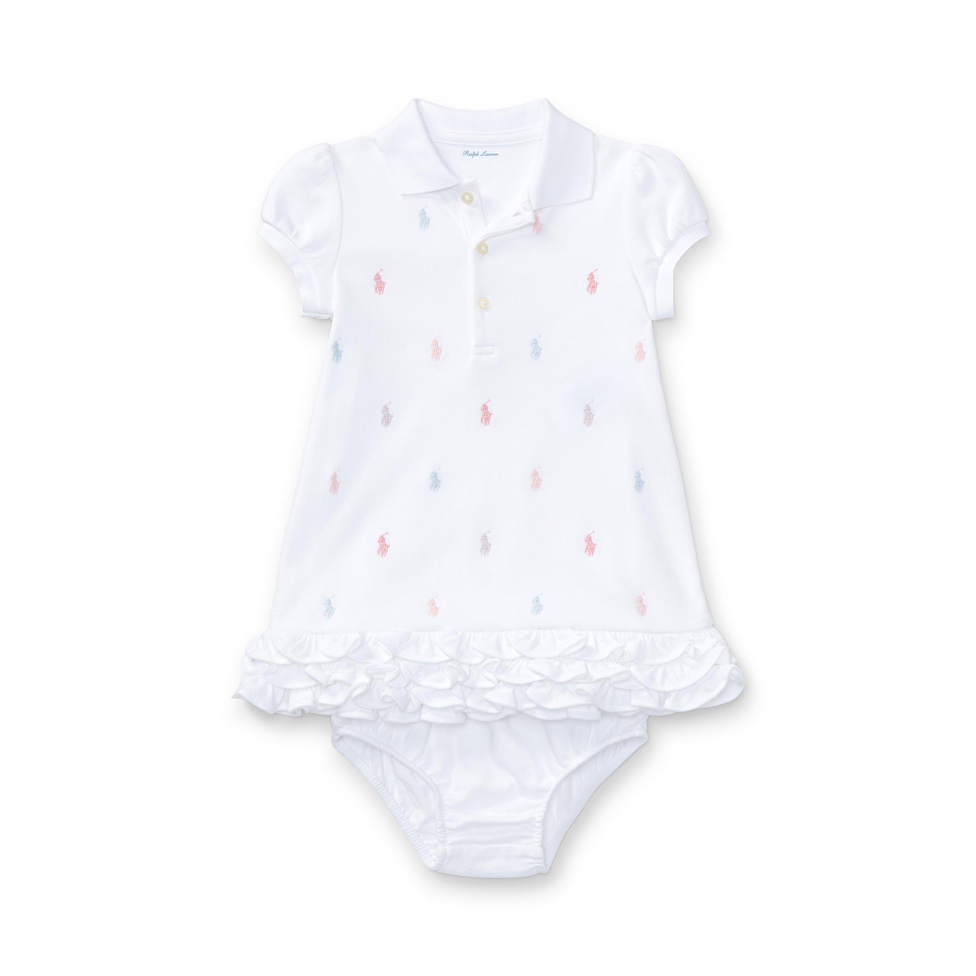 White - Polo Ralph Lauren - Polo AOP Polo Dress In63 - 1