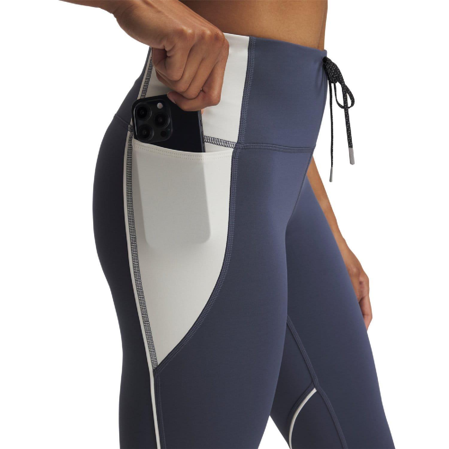 Grey - Under Armour - Run 96 Tights - 4