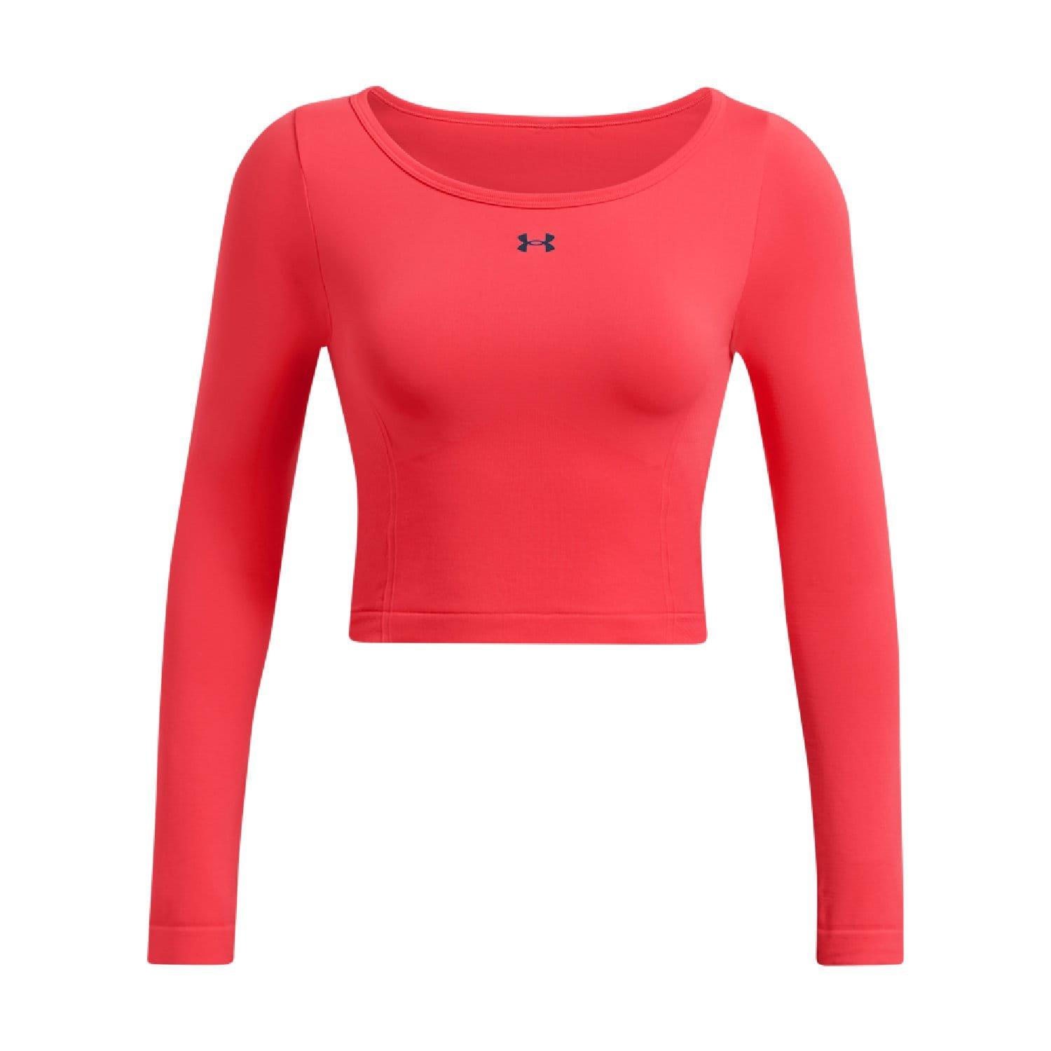 Red - Under Armour - Vanish Train Seamless Long Sleeve Top - 3