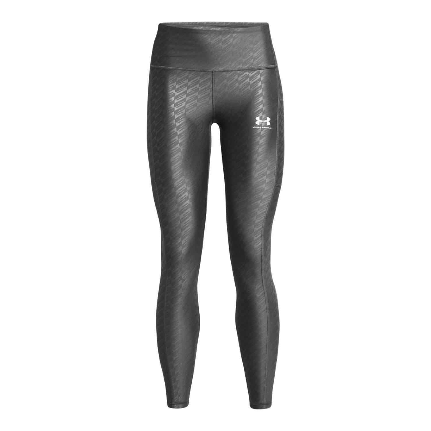 Grey - Under Armour - Emboss Leggings - 5