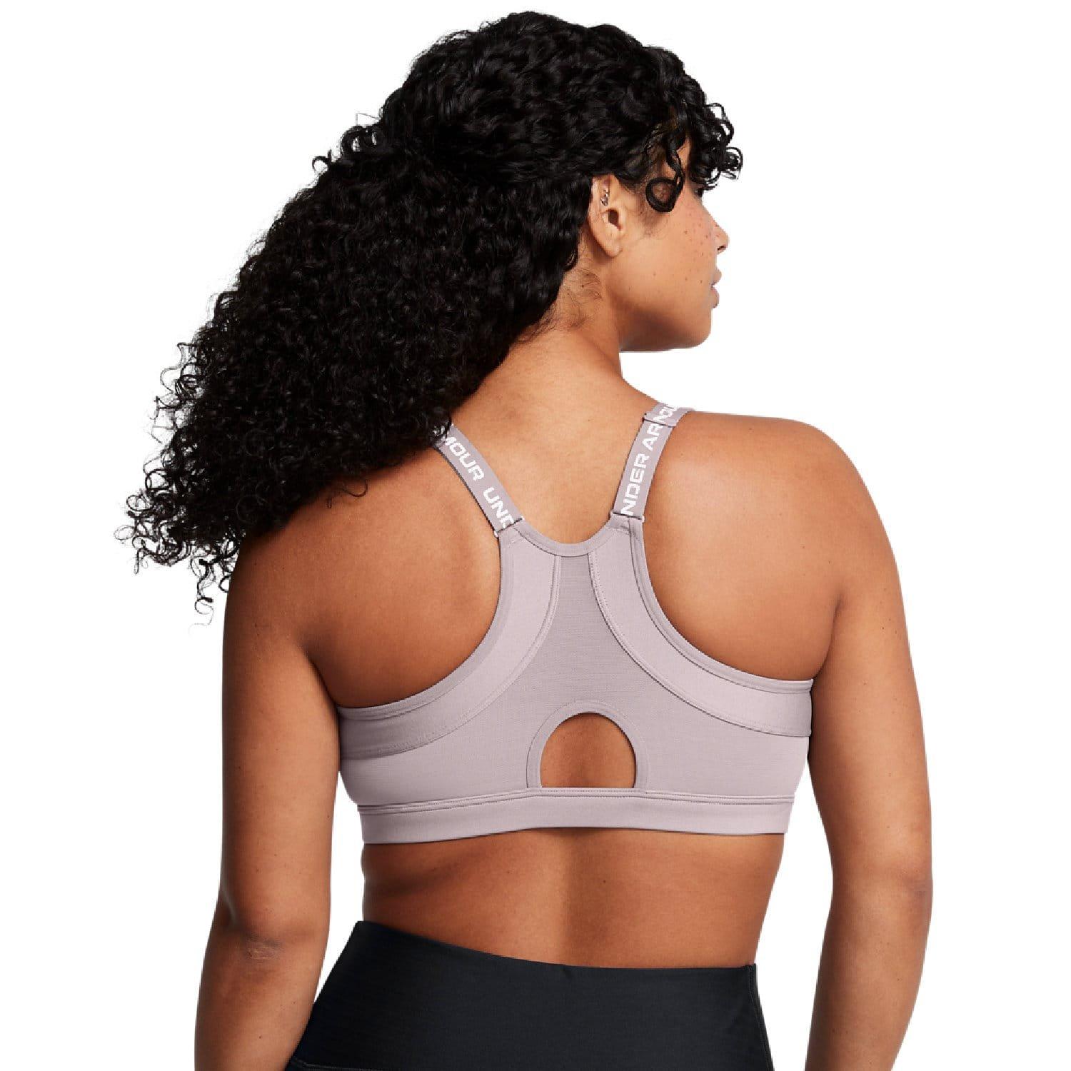 Grey - Under Armour - Infinity 2.0 Low Sports Bra - 2