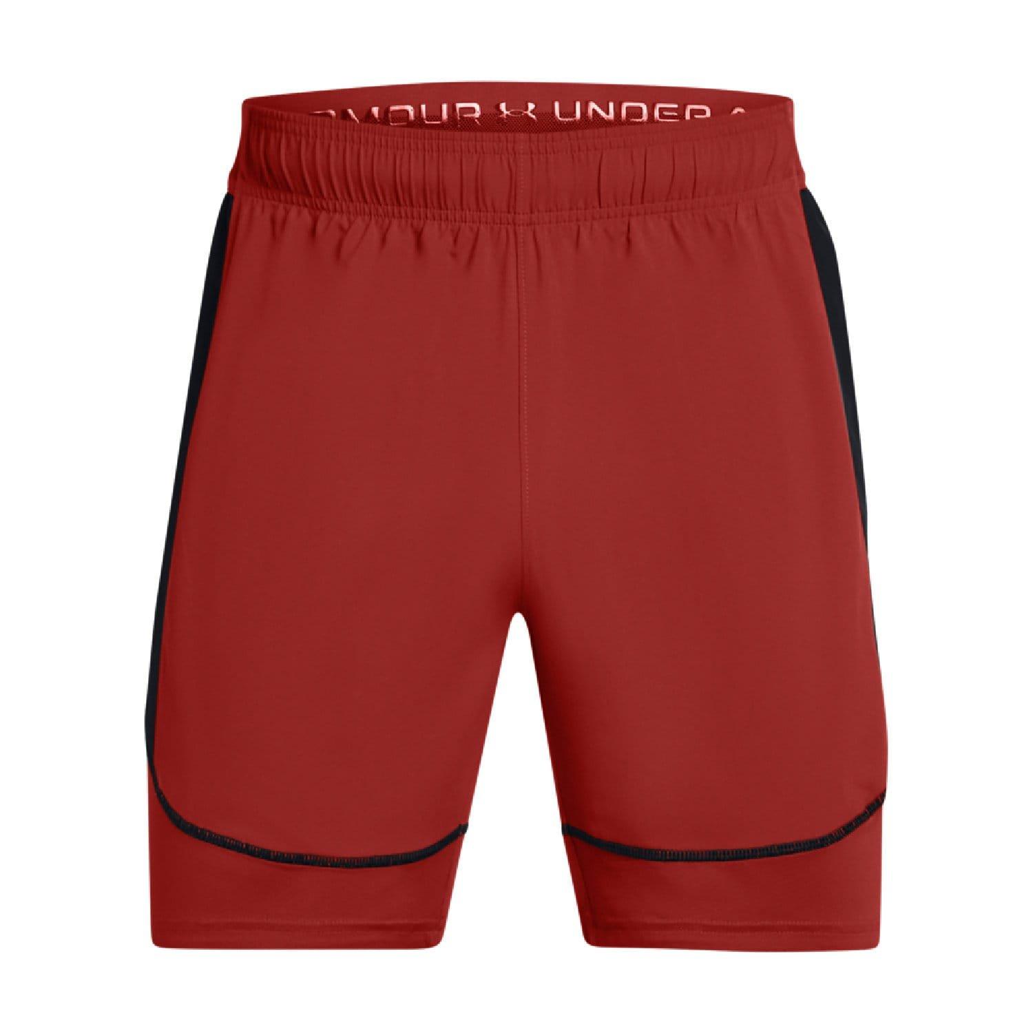 Orange - Under Armour - Challenger Pro Training Shorts - 3
