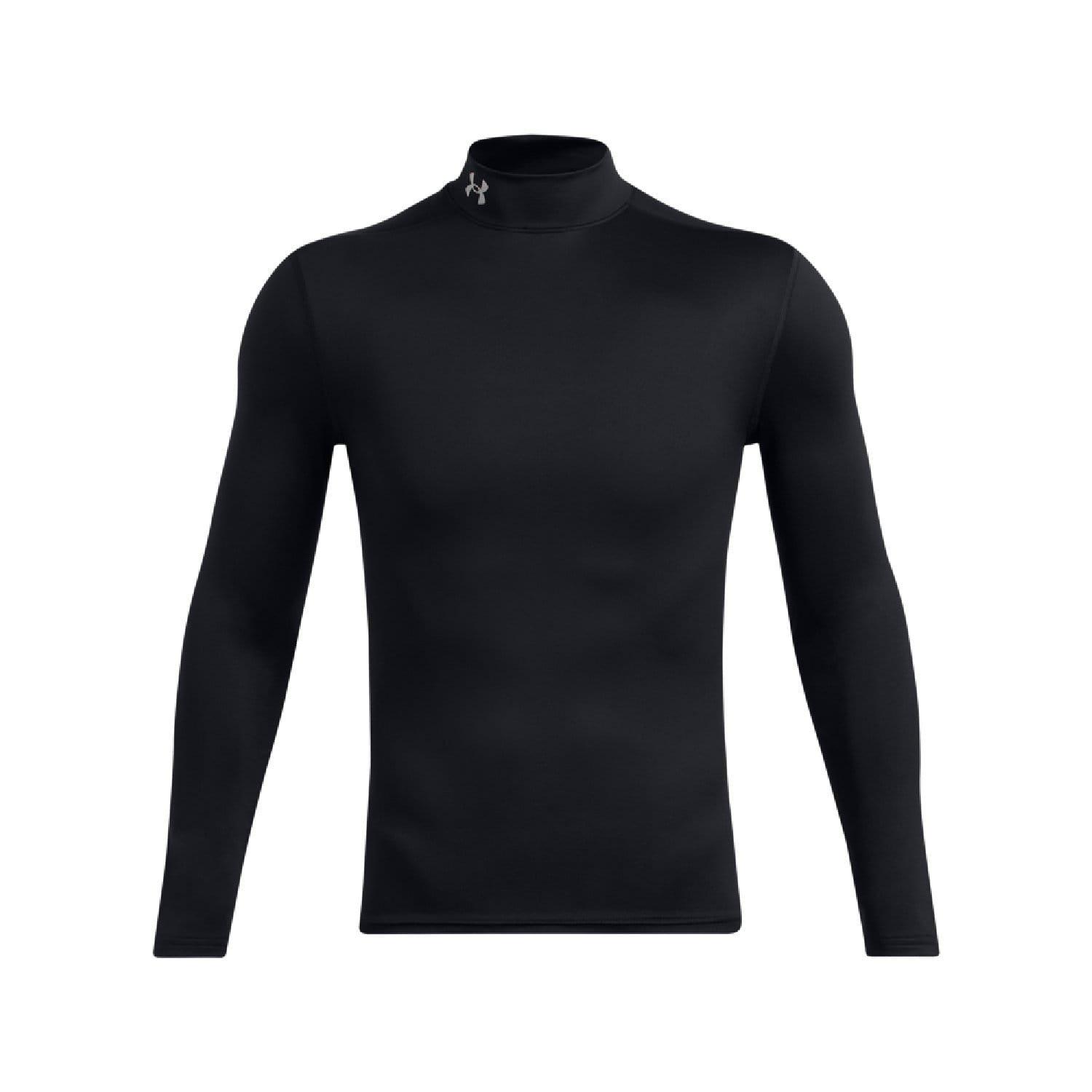 Black - Under Armour - ColdGear Elite Mock Long Sleeve Top - 3