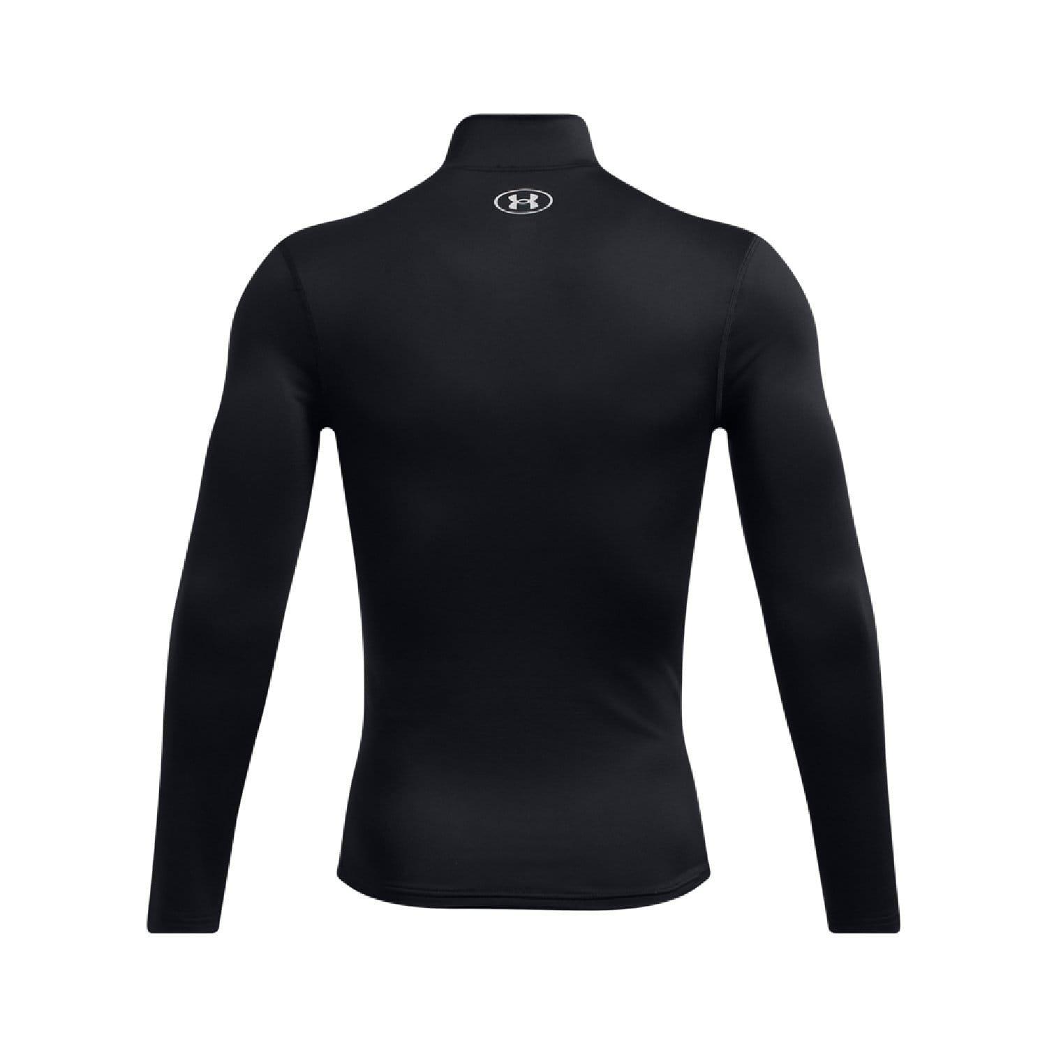 Black - Under Armour - ColdGear Elite Mock Long Sleeve Top - 4