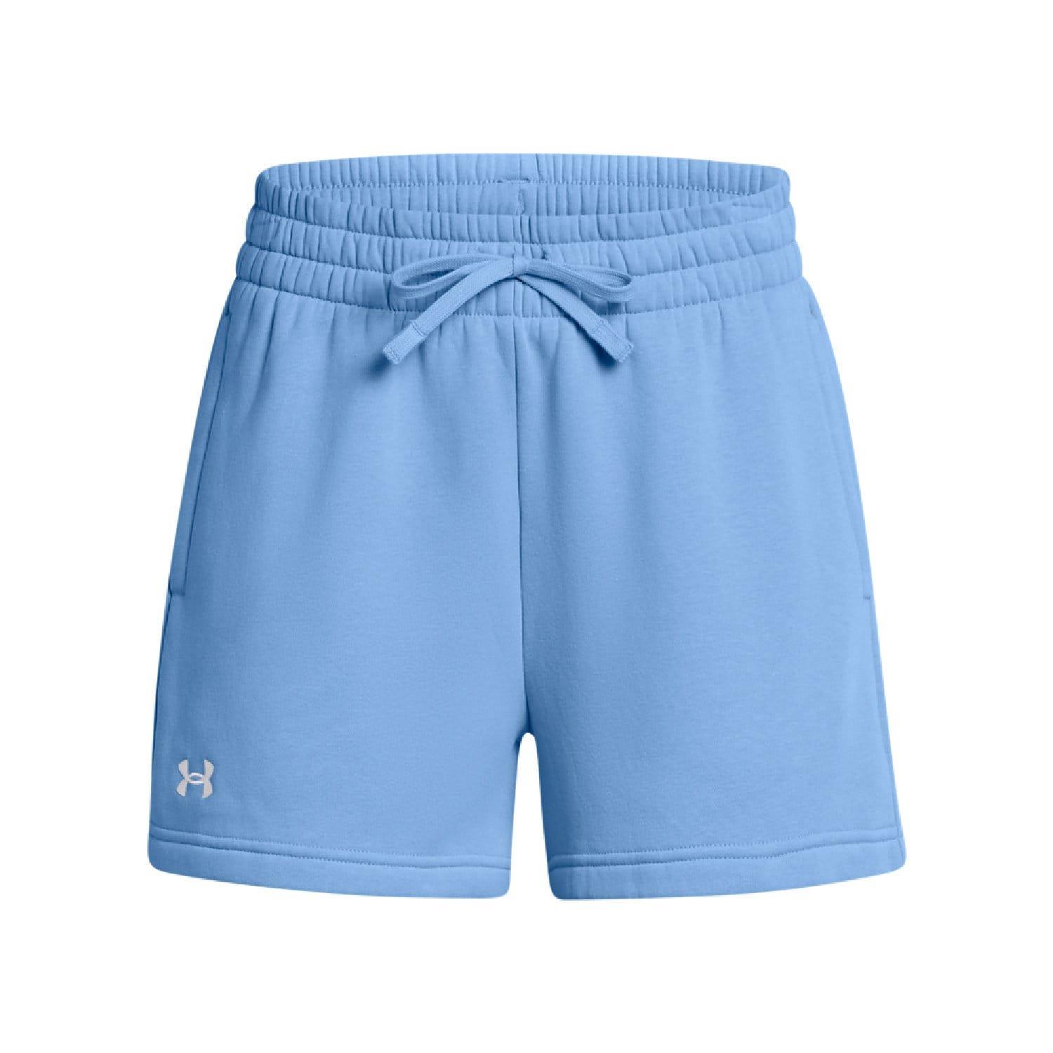 Blue - Under Armour - Rival Fleece 3.5in Shorts - 3