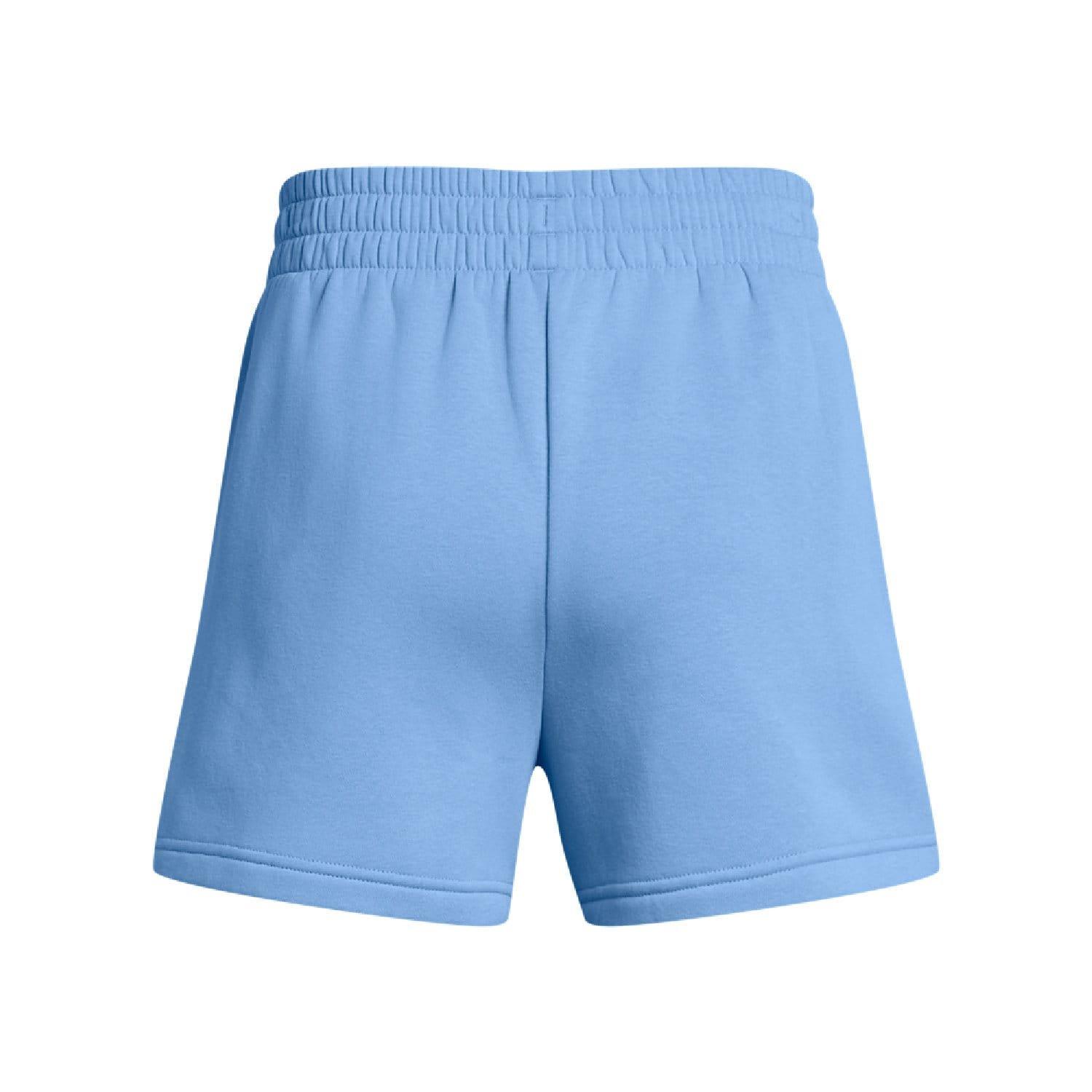 Blue - Under Armour - Rival Fleece 3.5in Shorts - 4