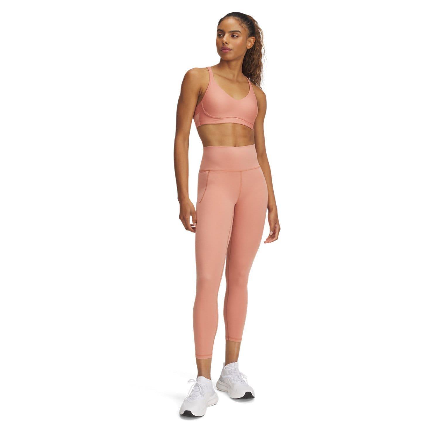 Pink - Under Armour - Meridian Ankle Leggings - 3