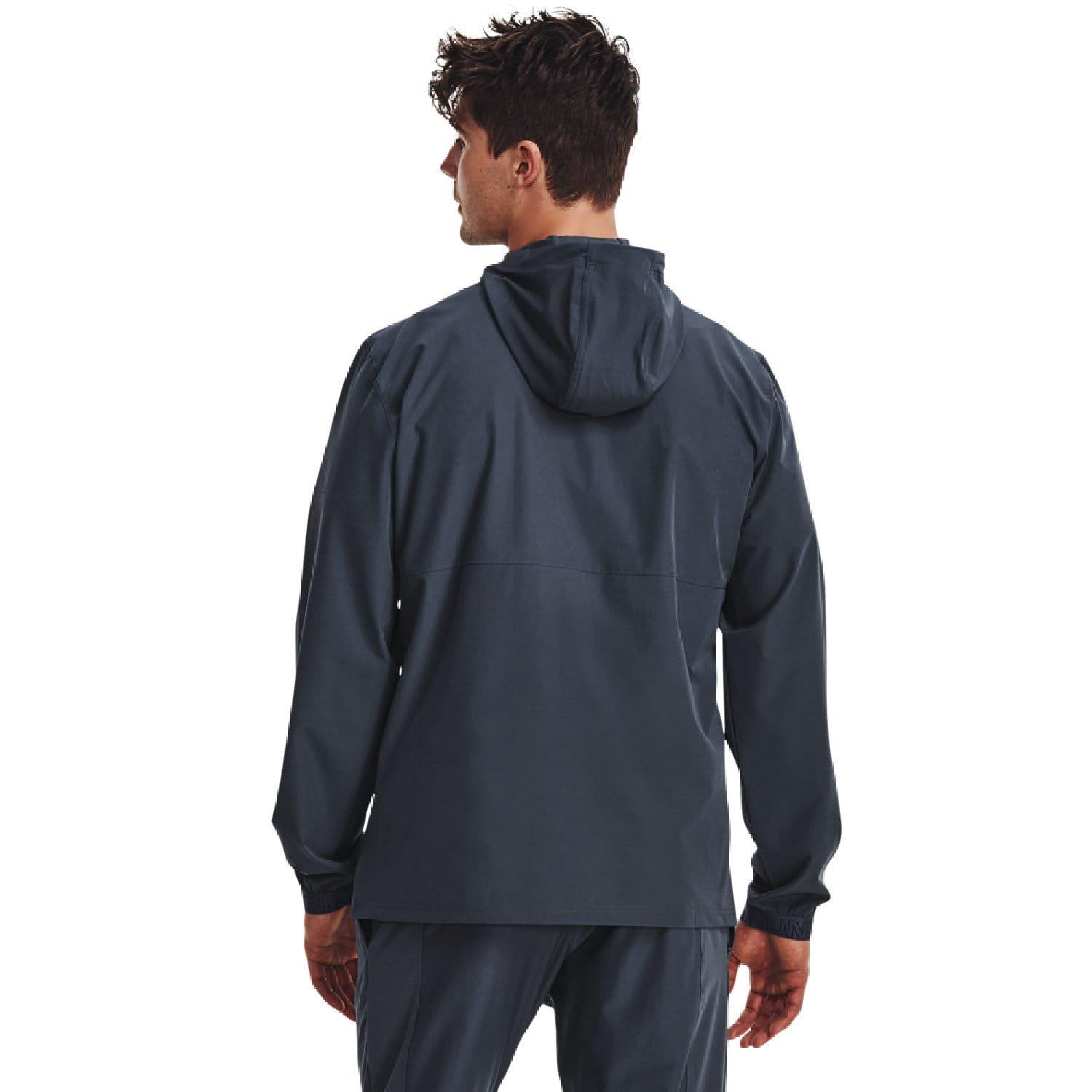 Grey - Under Armour - Vanish Woven Track Jacket - 2