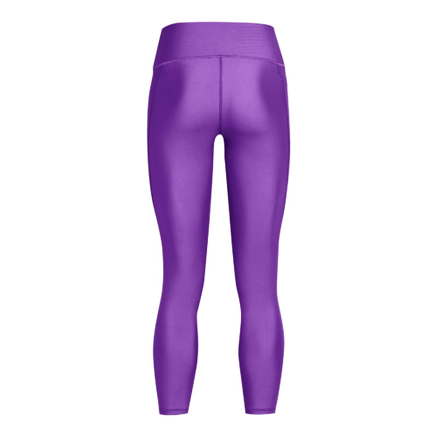 Purple - Under Armour - Tech High Rise Ankle Leggings - 4