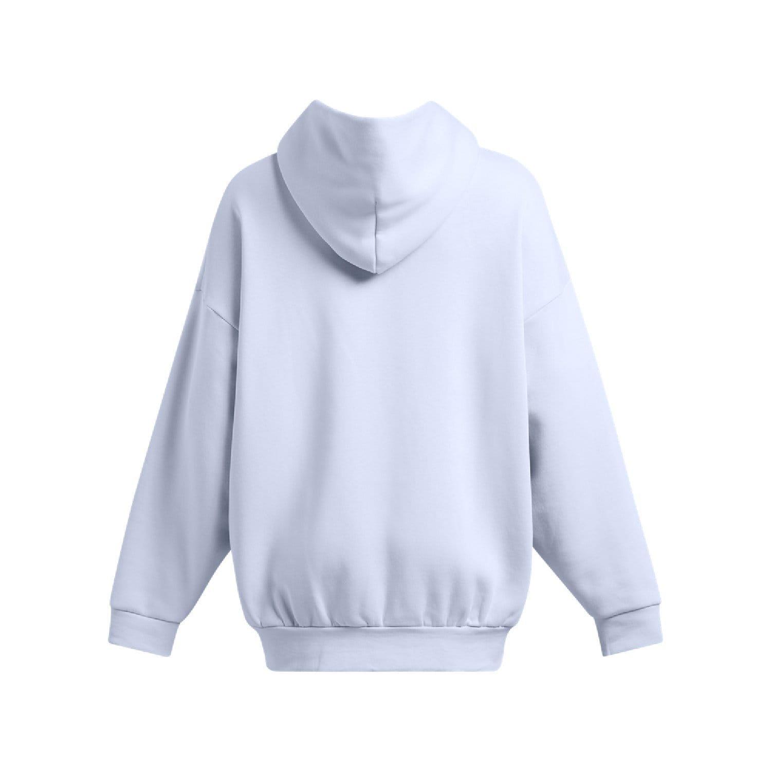 Blue - Under Armour - Icon Fleece Ultra Oversized Hoodie - 2