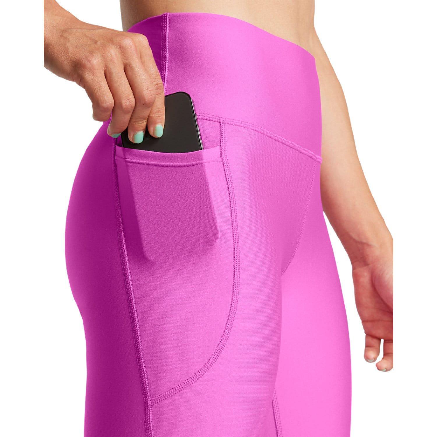 Purple - Under Armour - Tech High Rise Ankle Leggings - 6