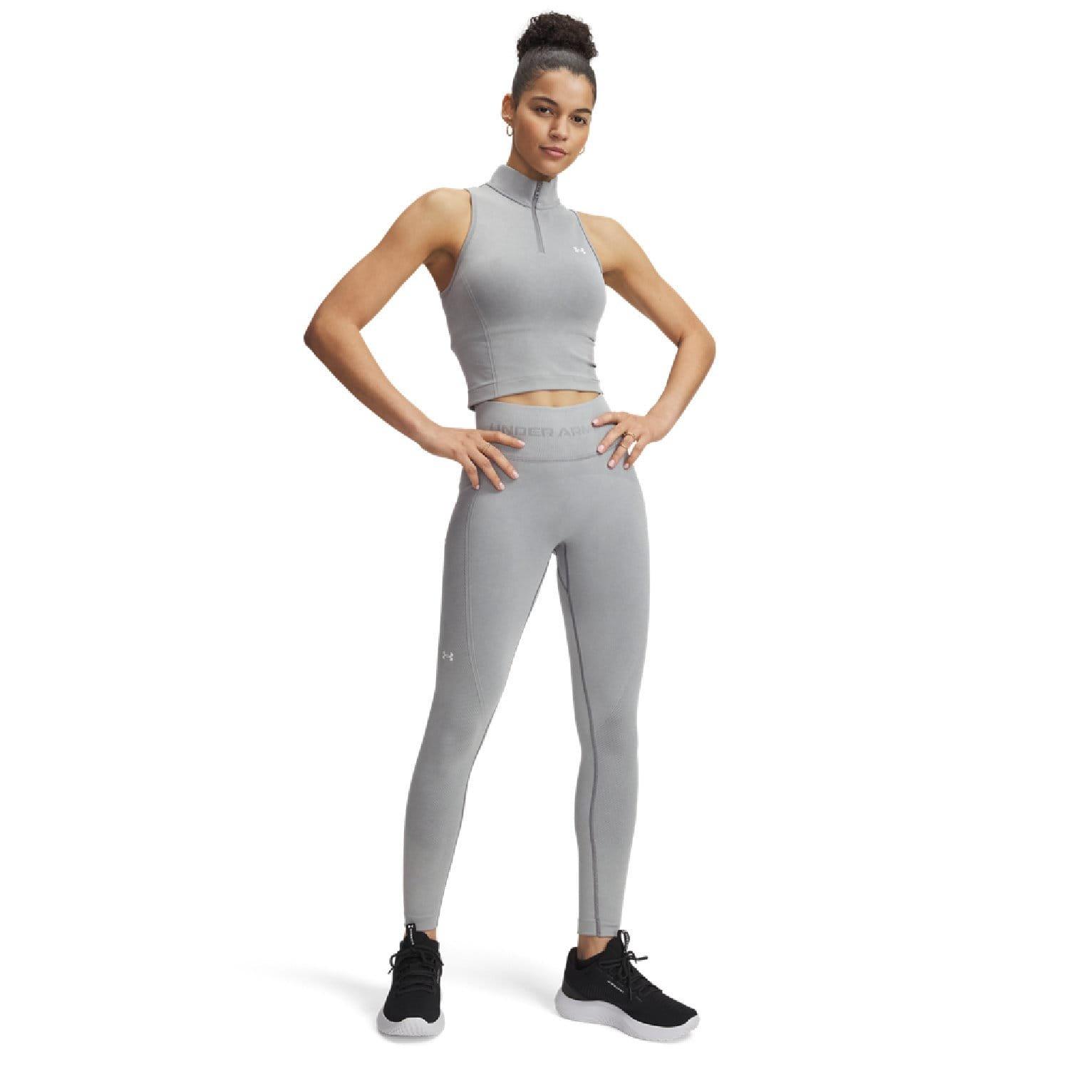 Black - Under Armour - Vanish Seamless Washed Ankle Leggings - 3