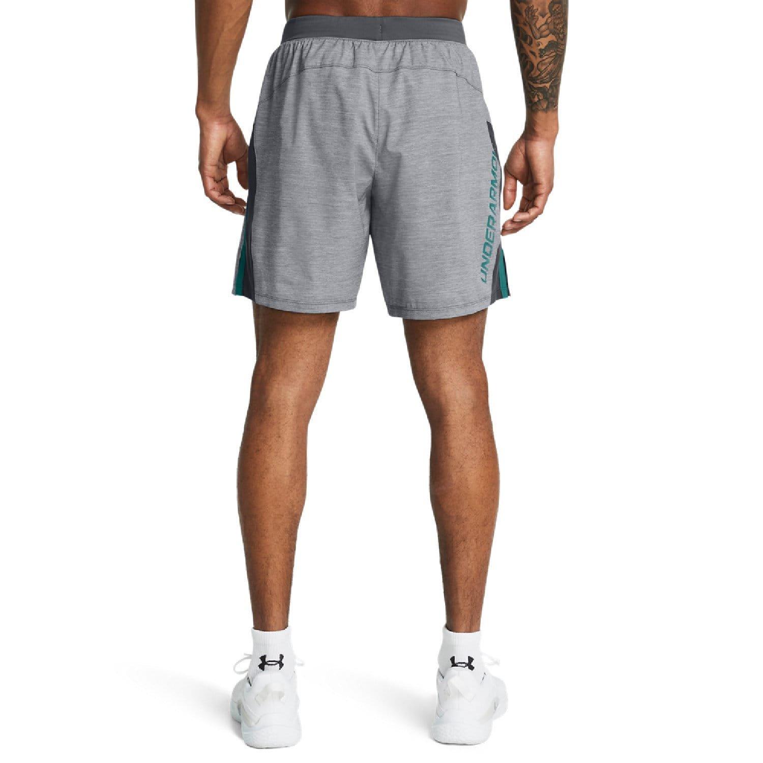 Grey - Under Armour - Launch Shorts - 2