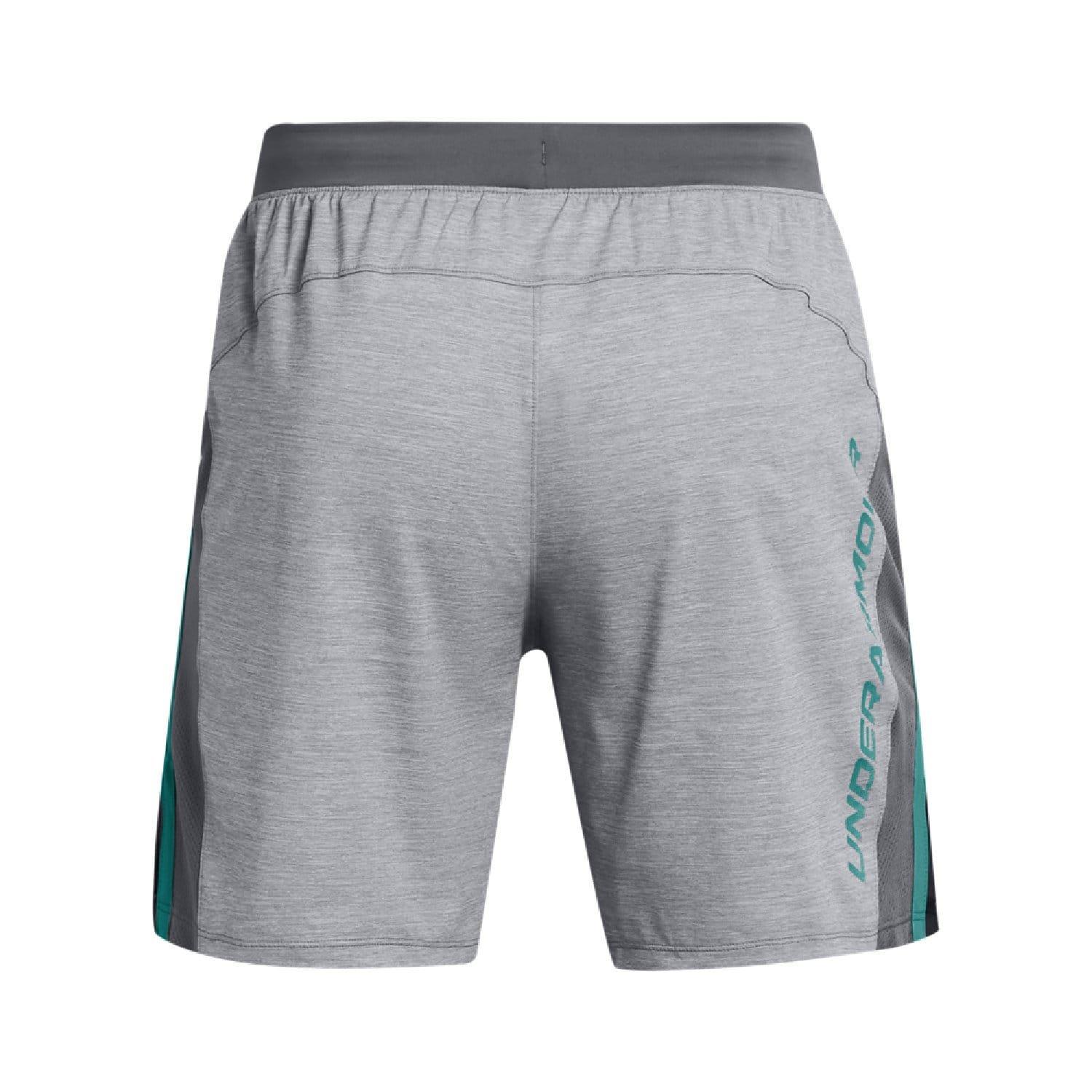 Grey - Under Armour - Launch Shorts - 6