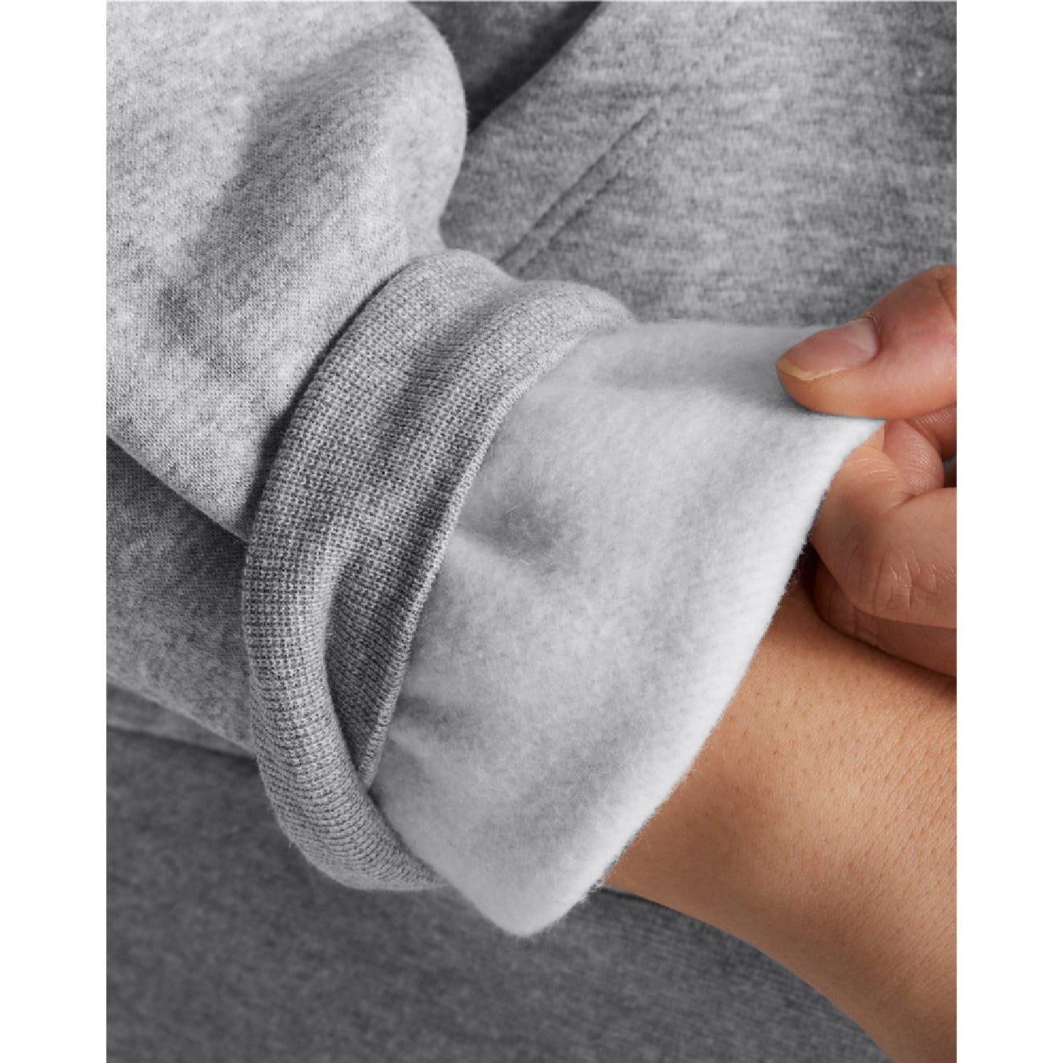 Grey - Under Armour - Icon Fleece Oversized half Zip Top - 6