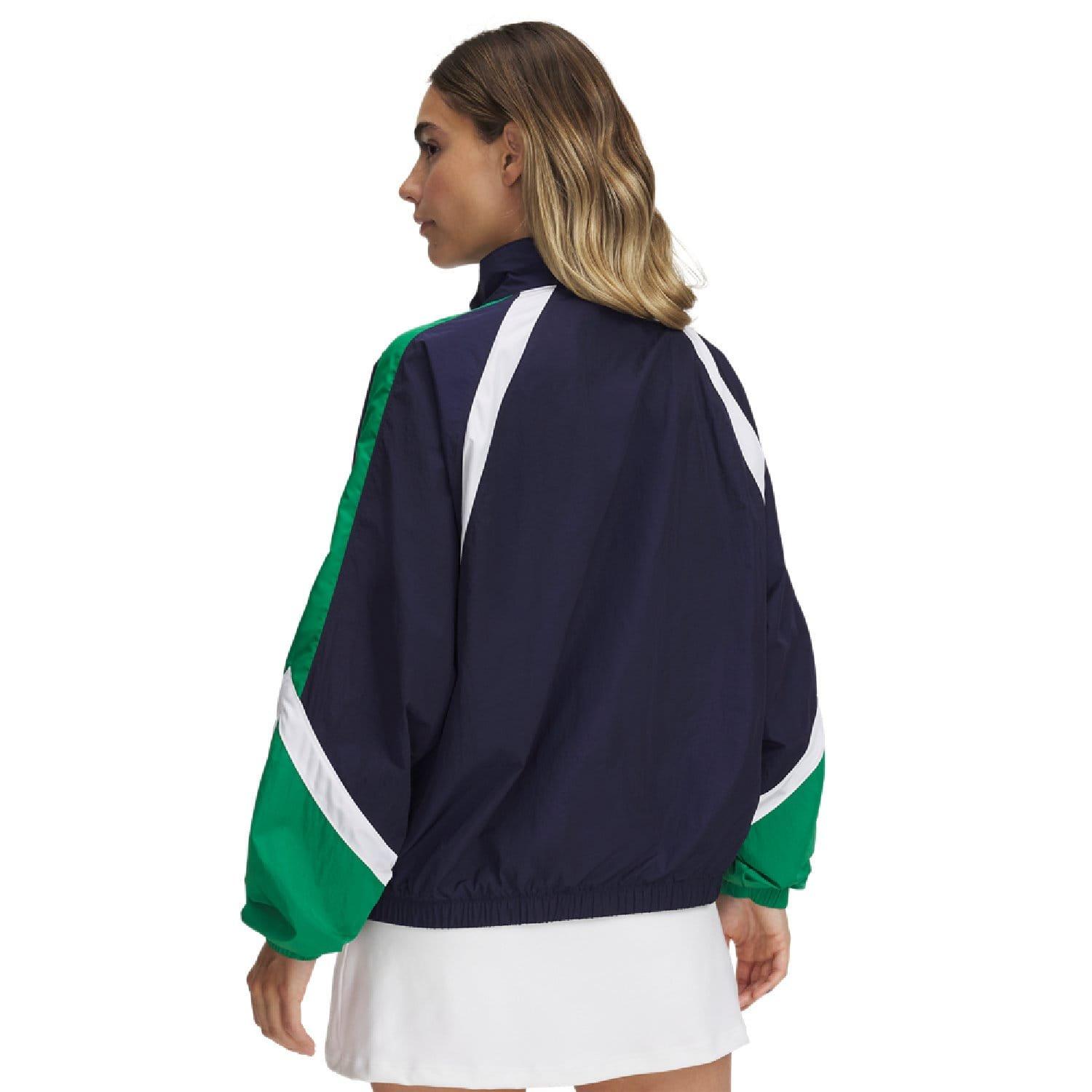 Blue - Under Armour - Icon Crinkle Track Jacket - 2